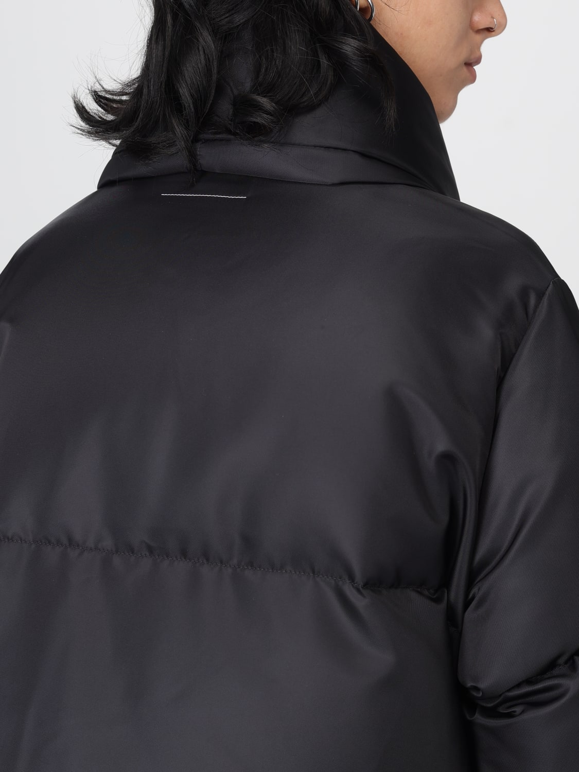 MM6 MAISON MARGIELA CHAQUETA: Abrigo mujer Mm6 Maison Margiela, Negro - Img 5