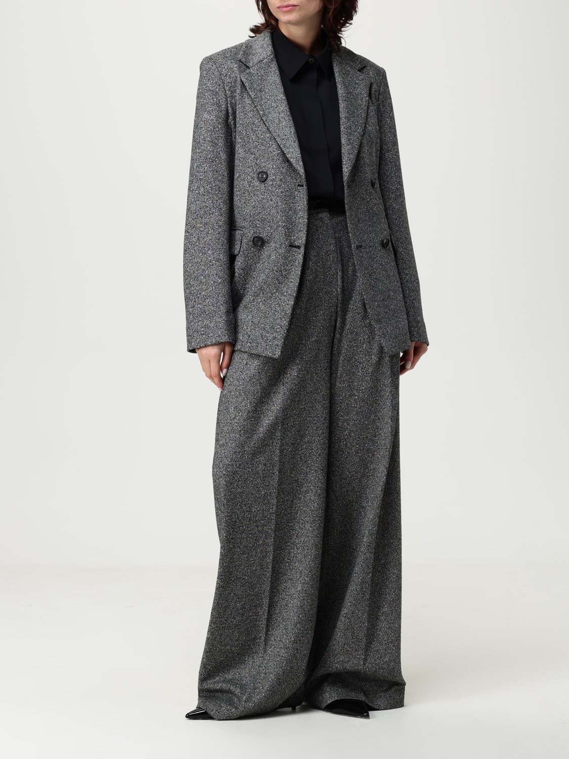 MM MAX MARA CAMISA: Camisa mujer Mm Max Mara, Negro - Img 2