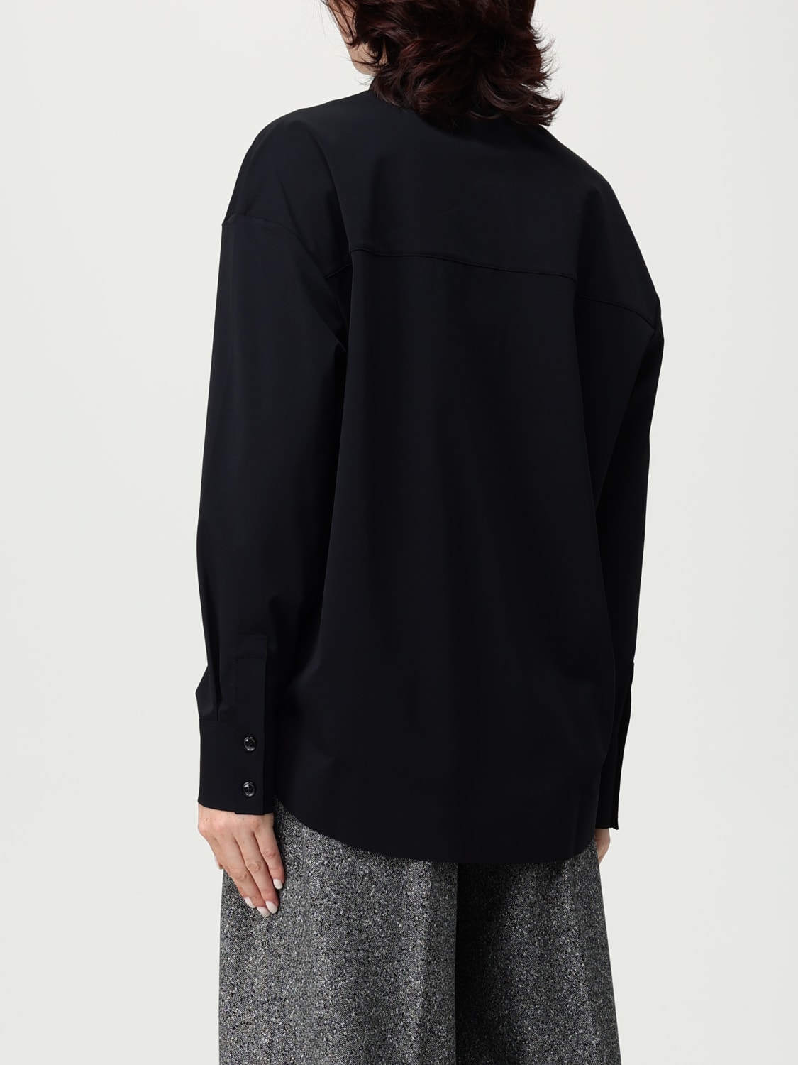 MM MAX MARA CAMISA: Camisa mujer Mm Max Mara, Negro - Img 3