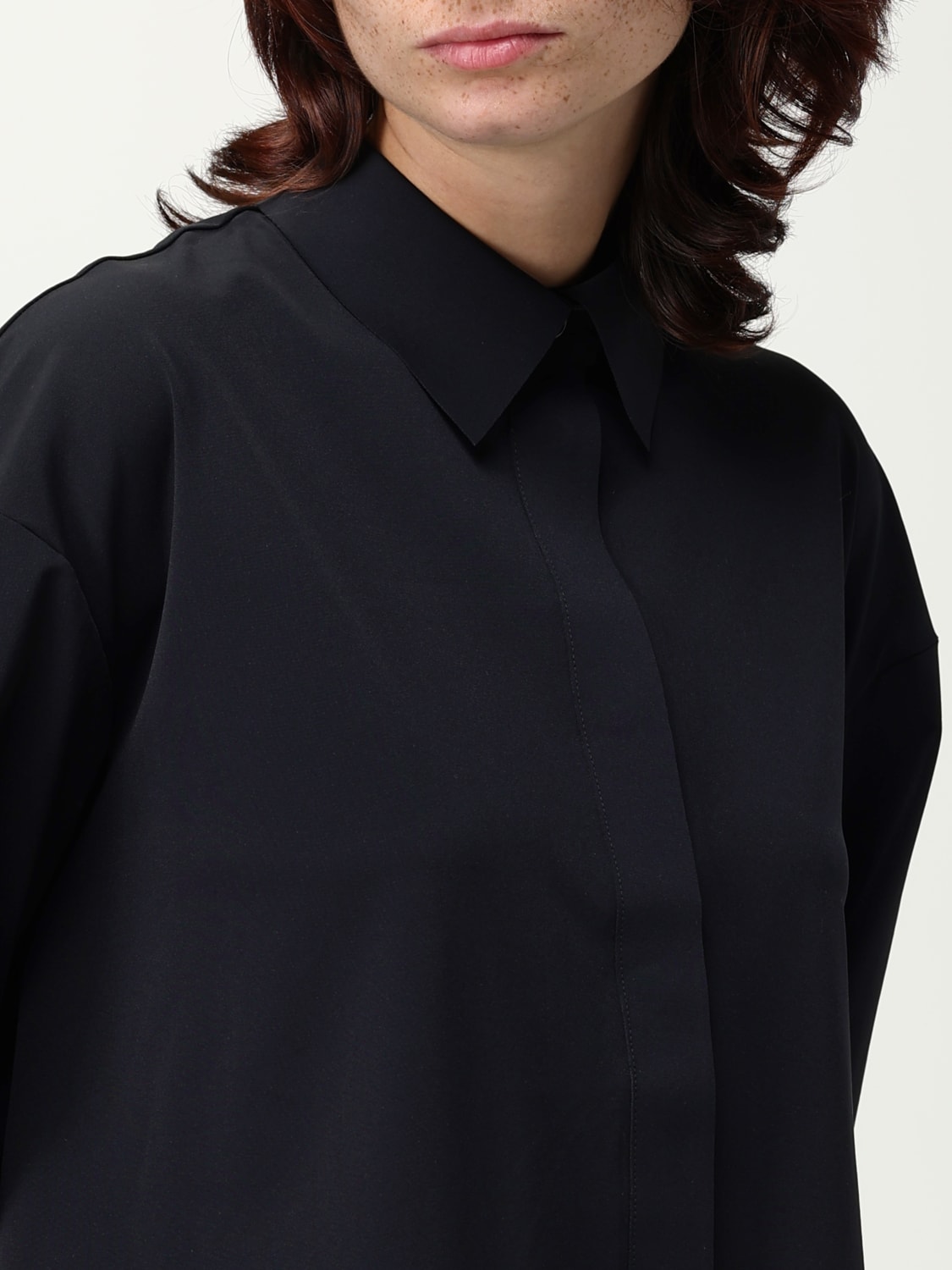 MM MAX MARA CAMISA: Camisa mujer Mm Max Mara, Negro - Img 5