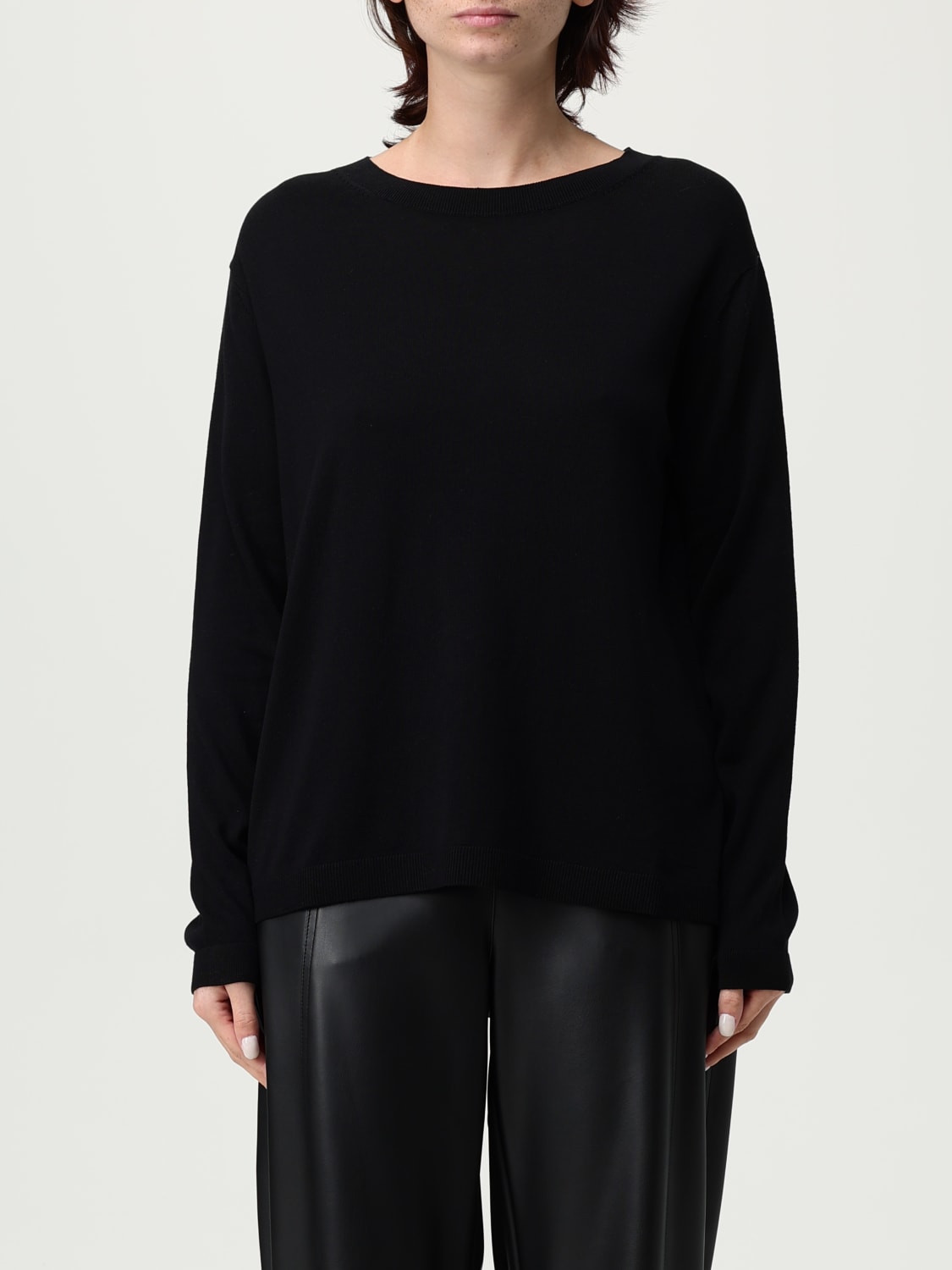 MM MAX MARA PULLOVER: Pullover damen Mm Max Mara, Schwarz - Img 1