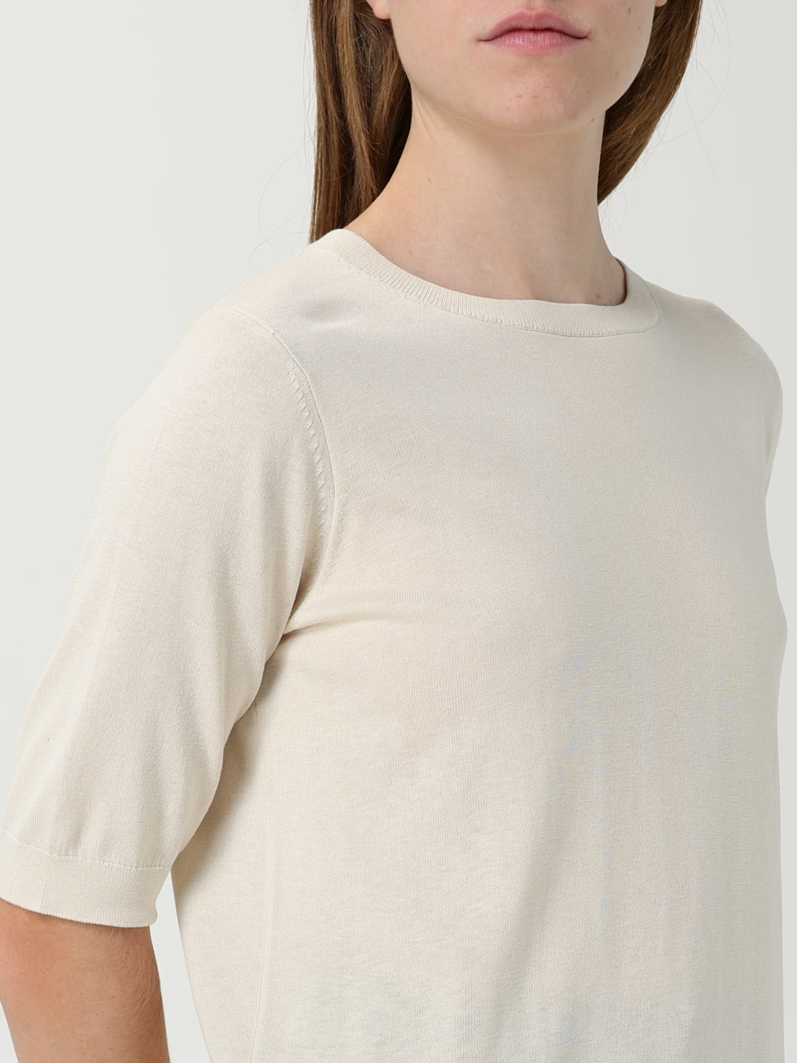 MM MAX MARA SWEATER: Sweater woman Mm Max Mara, Butter - Img 5