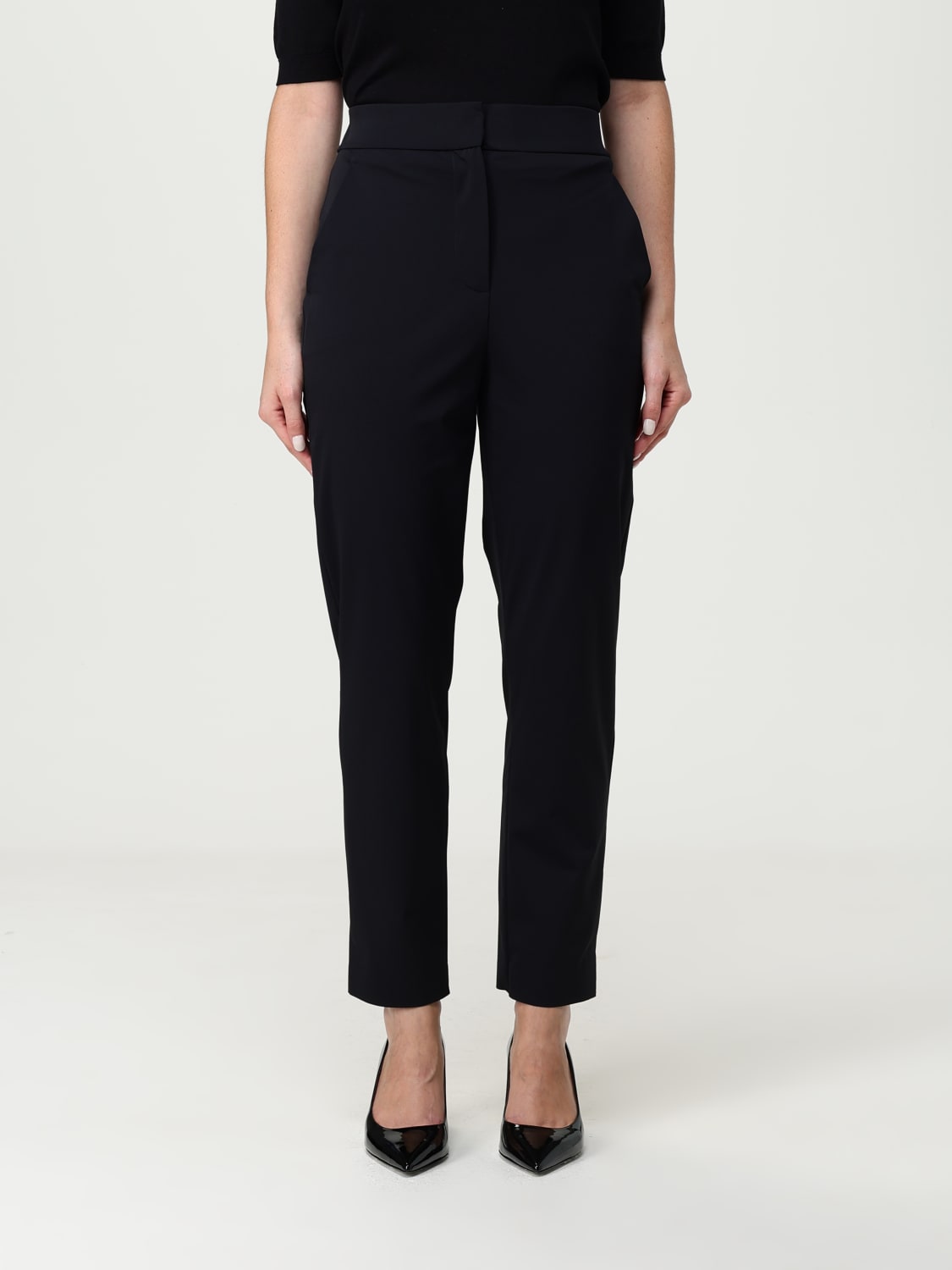 MM MAX MARA PANTALON: Pantalon femme Mm Max Mara, Noir - Img 1