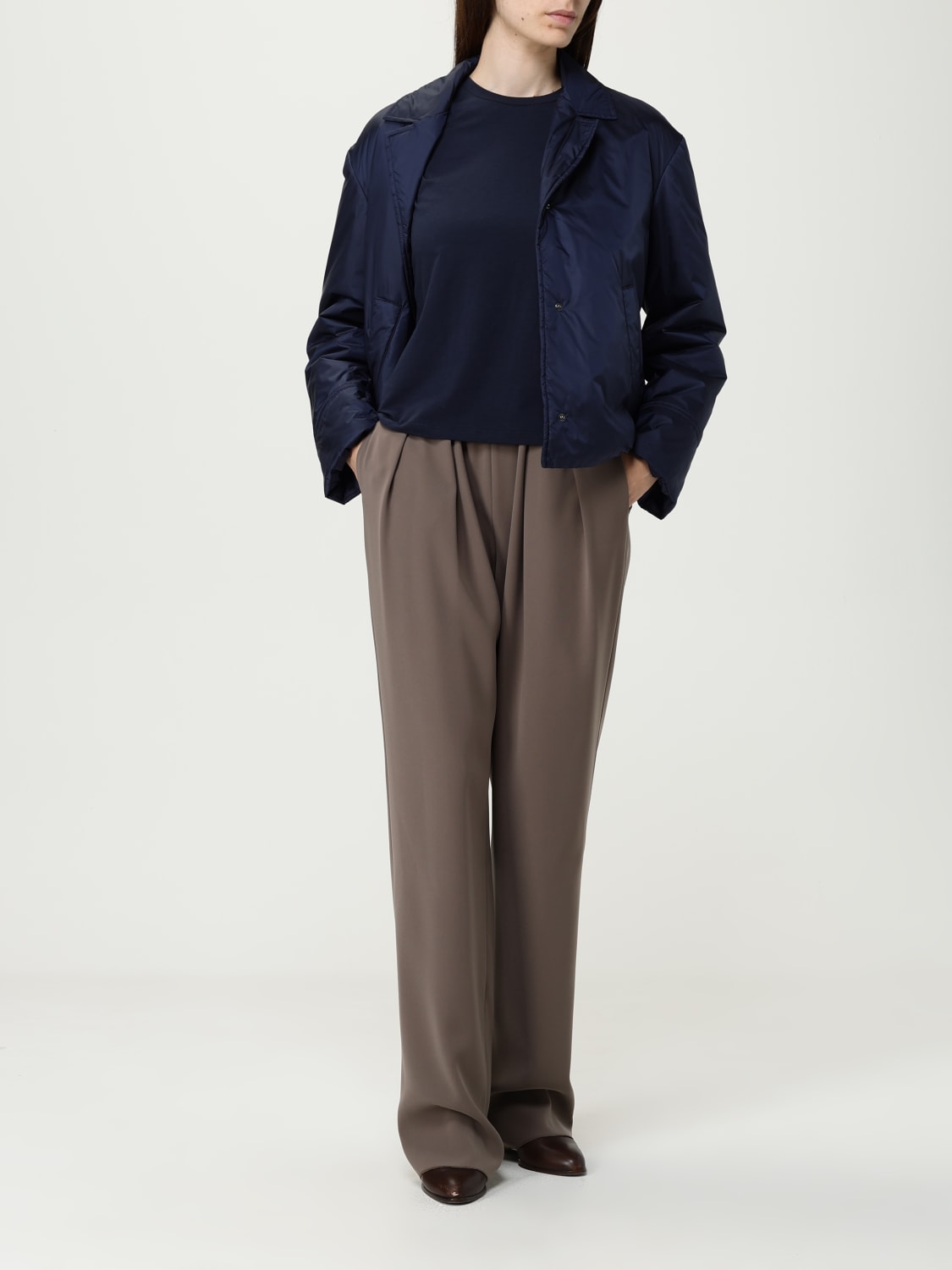 MM MAX MARA JACKET: Coat woman Mm Max Mara, Blue - Img 2