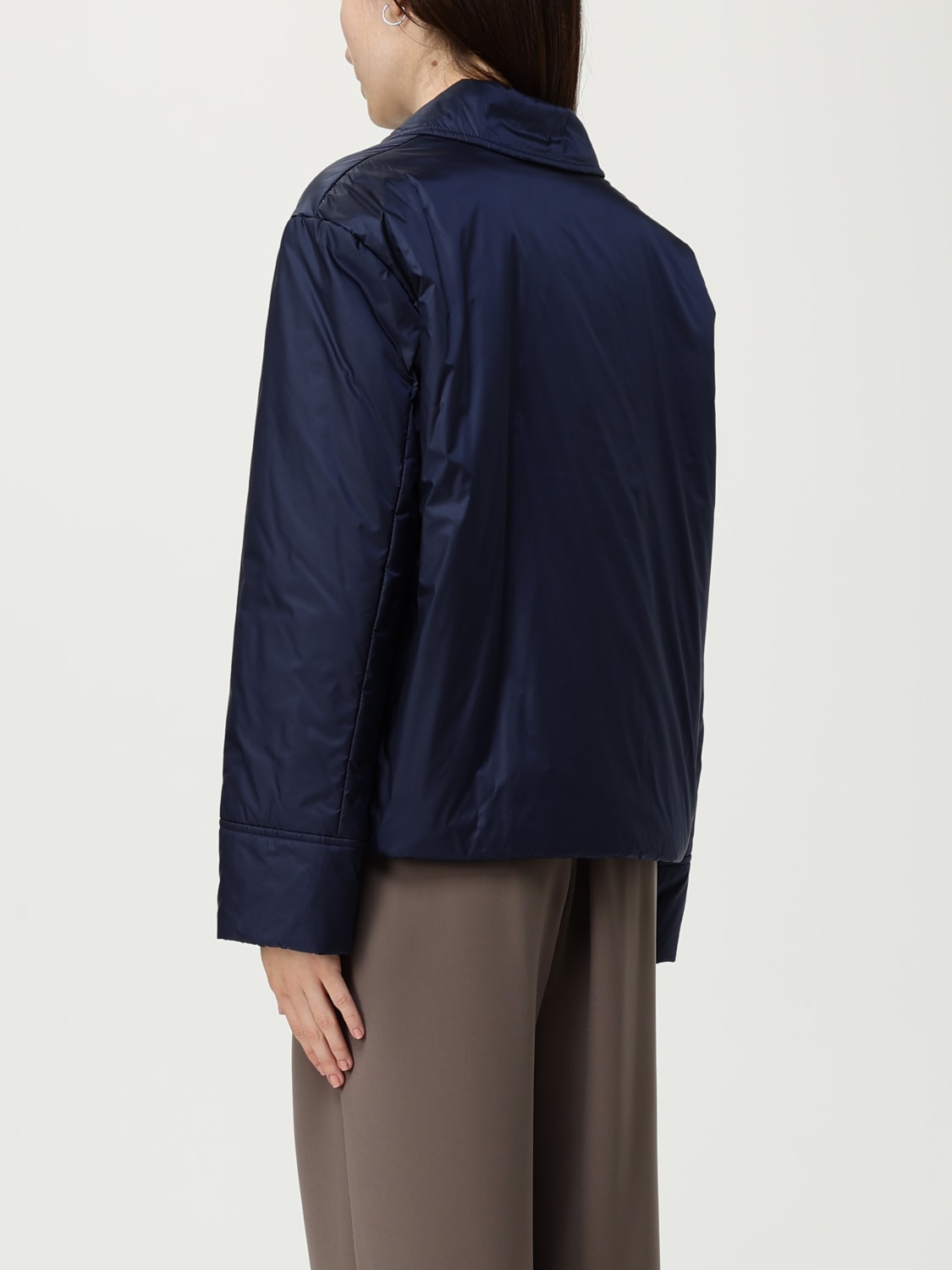 MM MAX MARA JACKET: Coat woman Mm Max Mara, Blue - Img 3