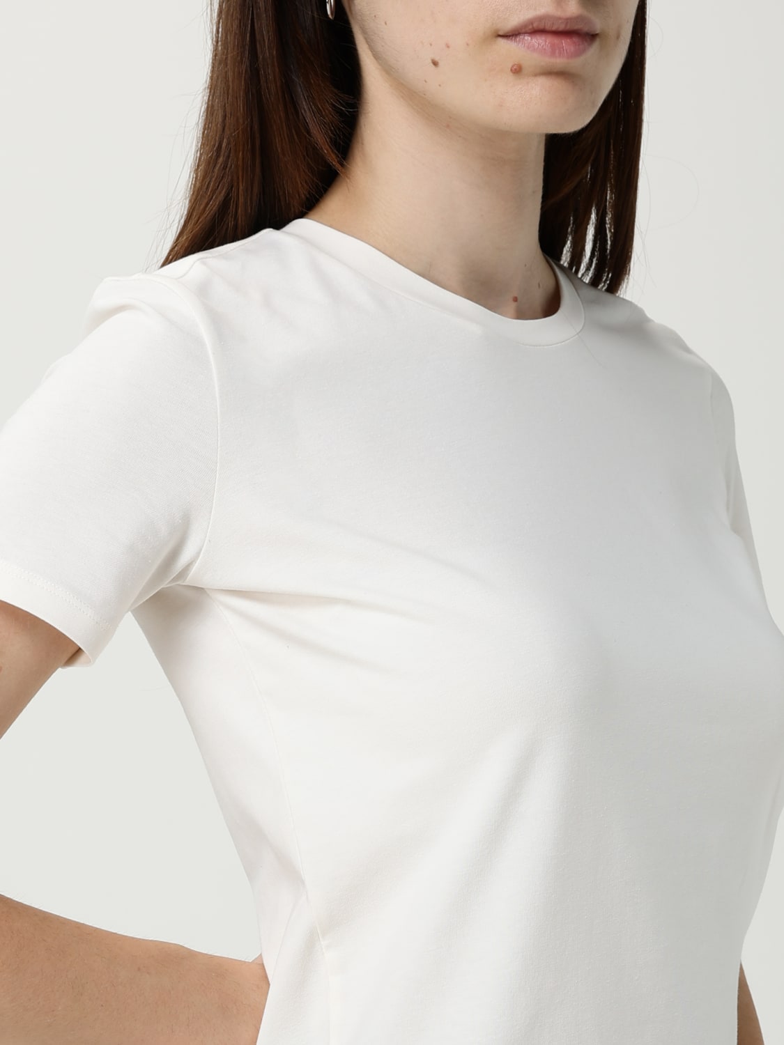 MM MAX MARA CAMISETA: Camiseta mujer Mm Max Mara, Blanco - Img 5