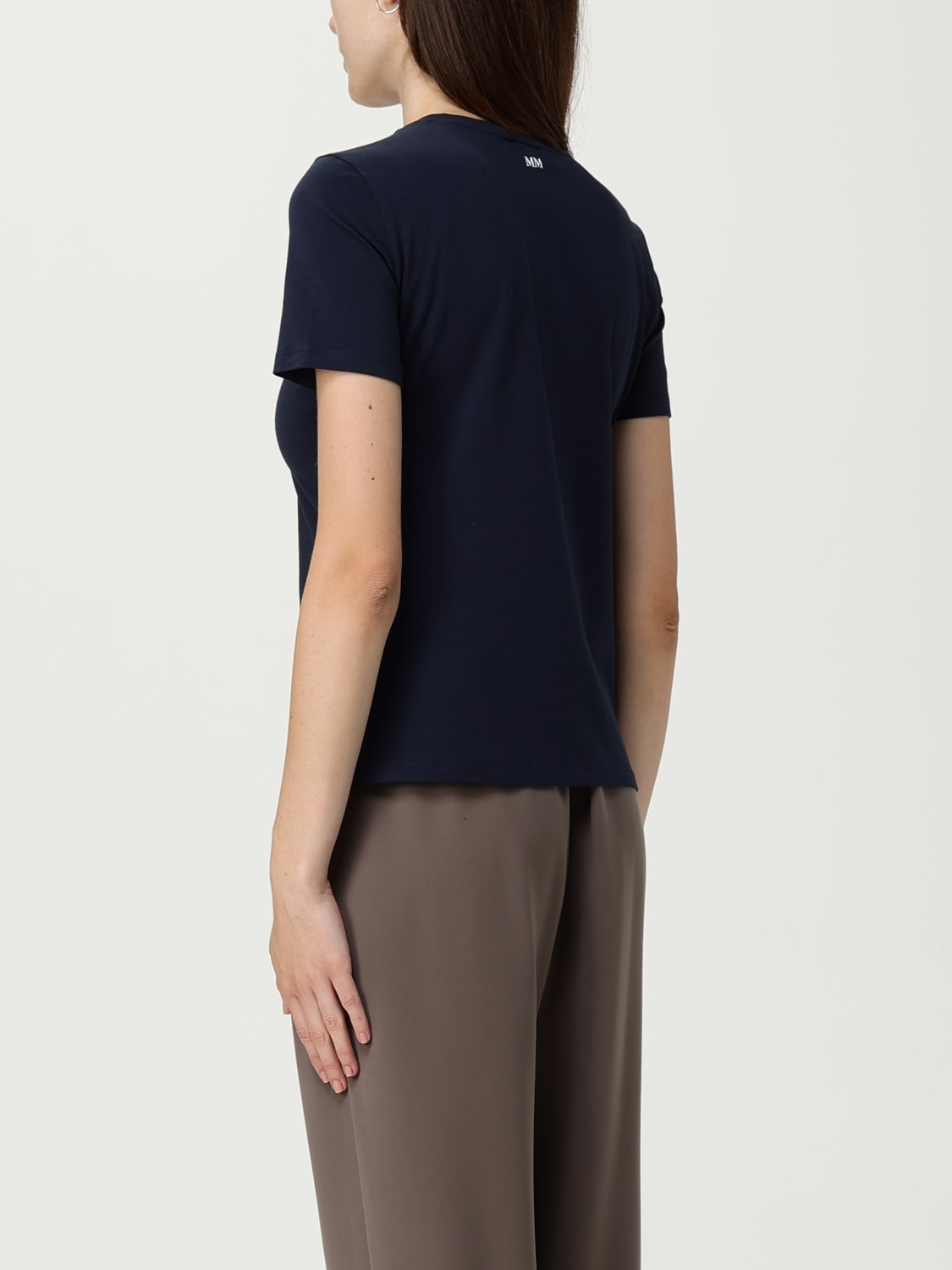 MM MAX MARA T-SHIRT: T-shirt woman Mm Max Mara, Blue - Img 3
