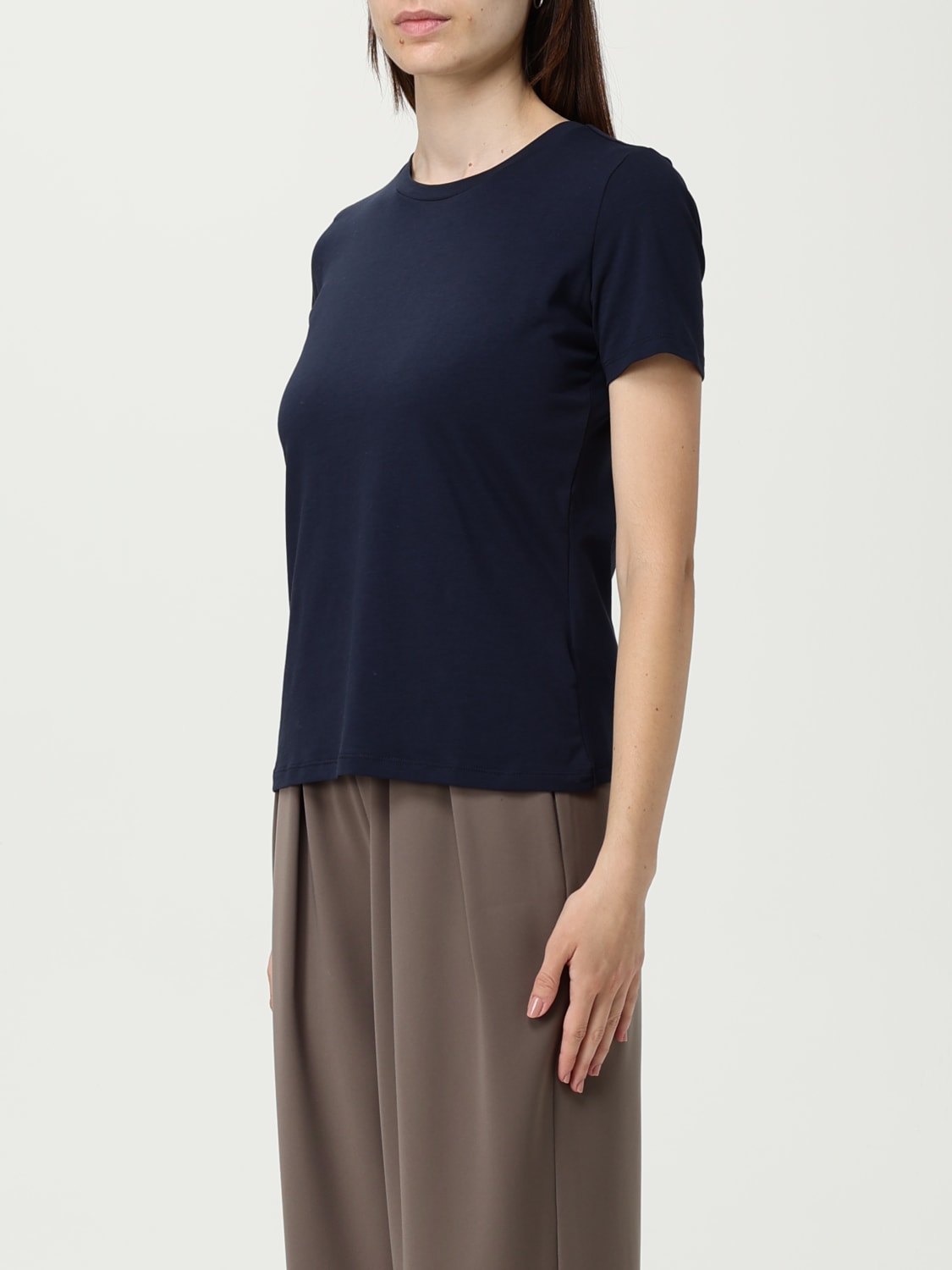 MM MAX MARA T-SHIRT: T-shirt woman Mm Max Mara, Blue - Img 4