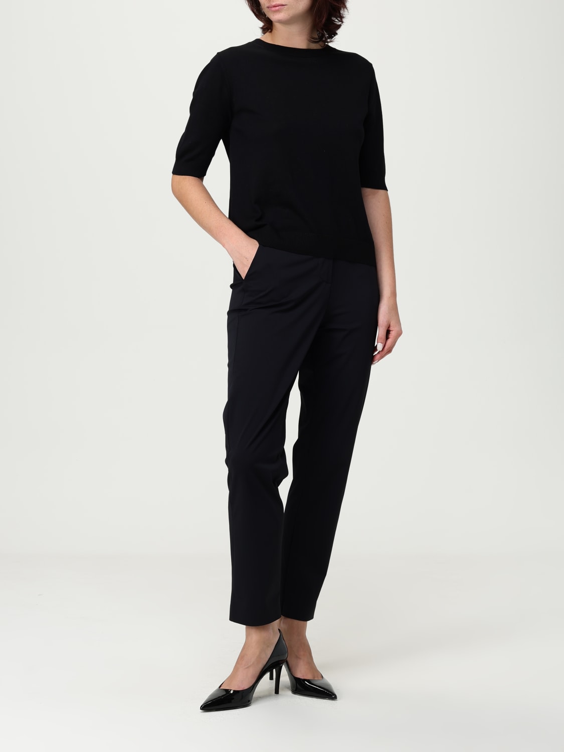 MM MAX MARA SWEATER: Sweater woman Mm Max Mara, Black - Img 2
