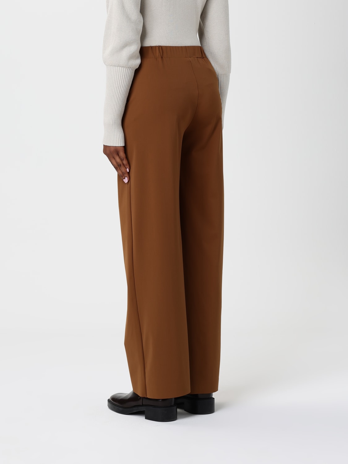 MM MAX MARA PANTALON: Pantalon femme Mm Max Mara, Marron - Img 2