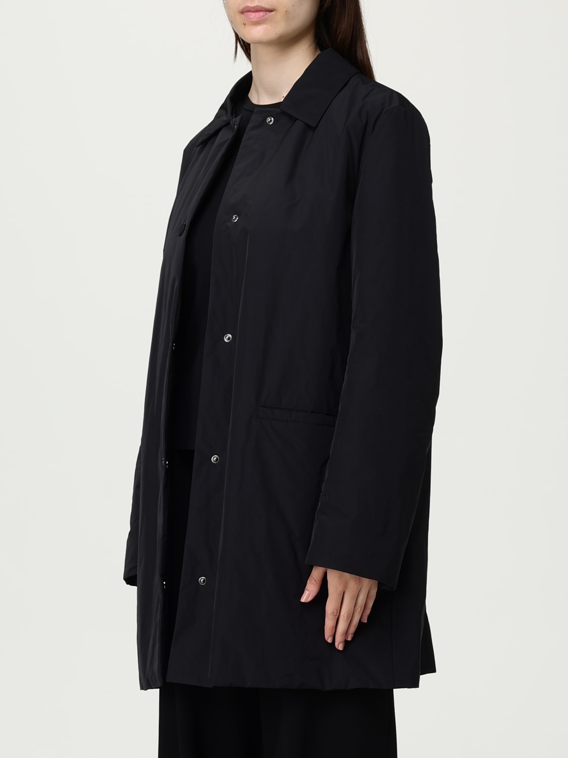 MM MAX MARA JACKE: Mantel damen Mm Max Mara, Schwarz - Img 4