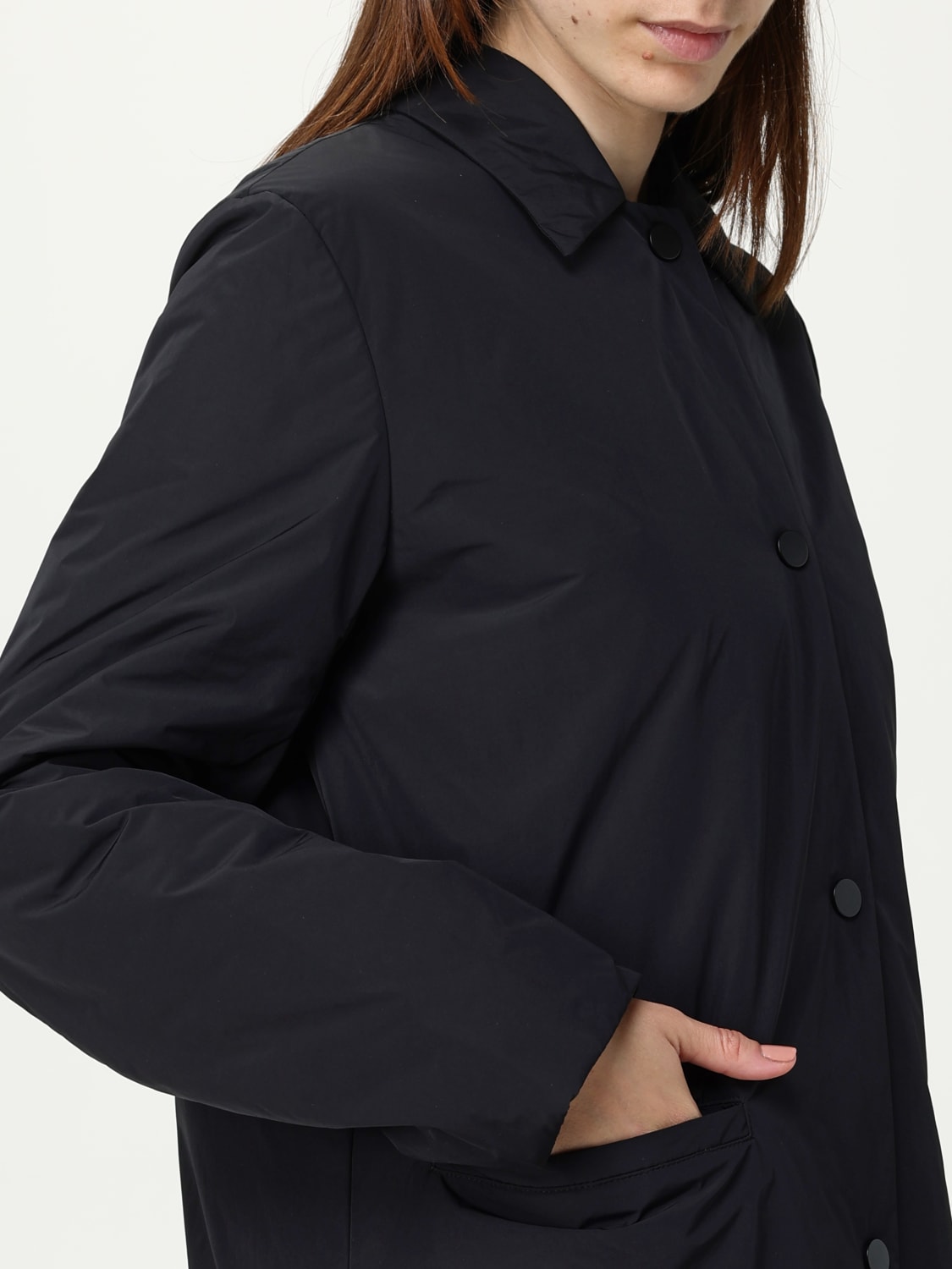 MM MAX MARA JACKE: Mantel damen Mm Max Mara, Schwarz - Img 5