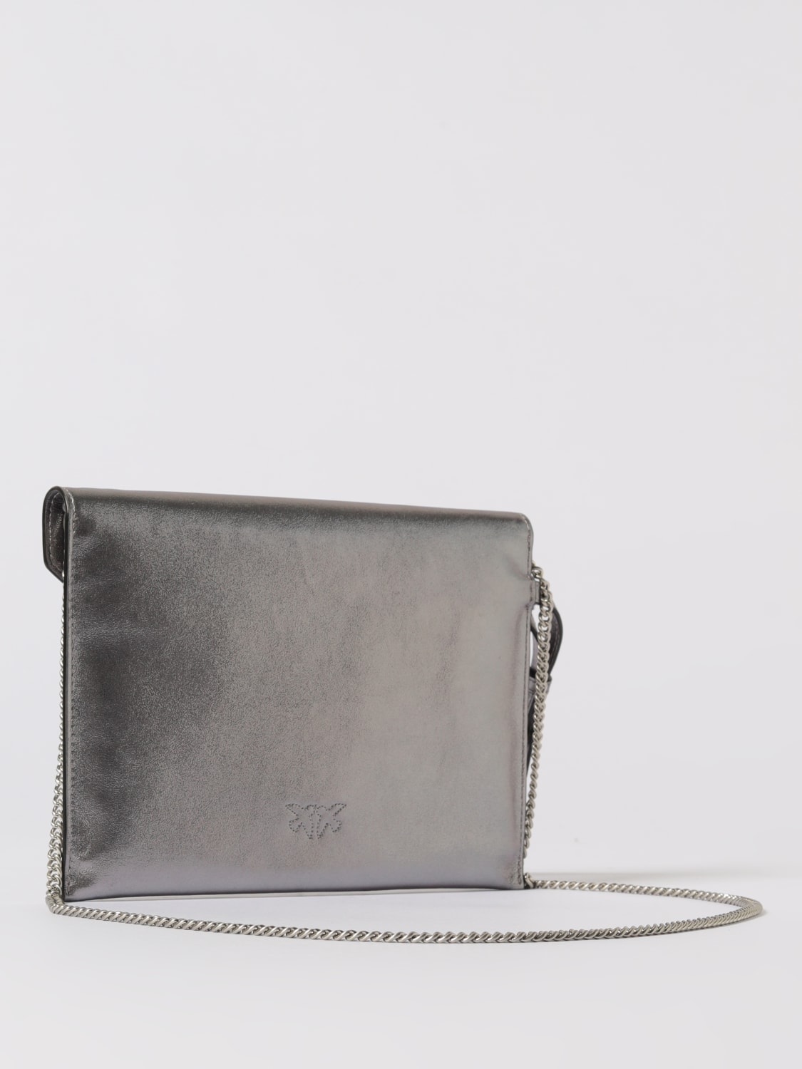 PINKO CLUTCH: Shoulder bag woman Pinko, Silver - Img 2