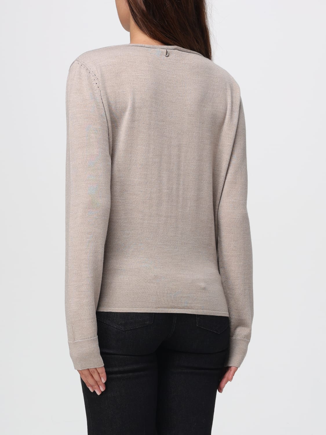 LIU JO PULL: Pull femme Liu Jo, Taupe - Img 2