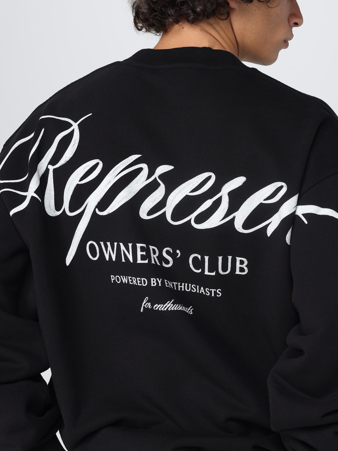 REPRESENT SWEATSHIRT: Sweatshirt men Represent, Black - Img 3