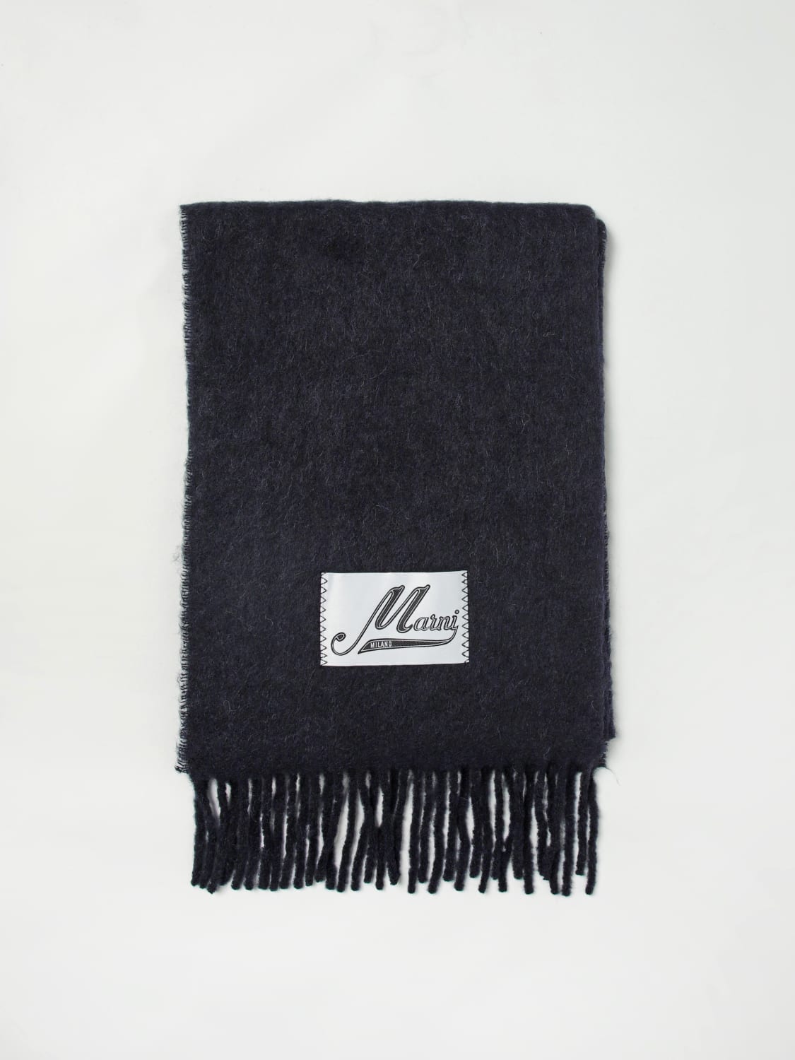 MARNI BUFANDA: Bufanda hombre Marni, Negro - Img 1
