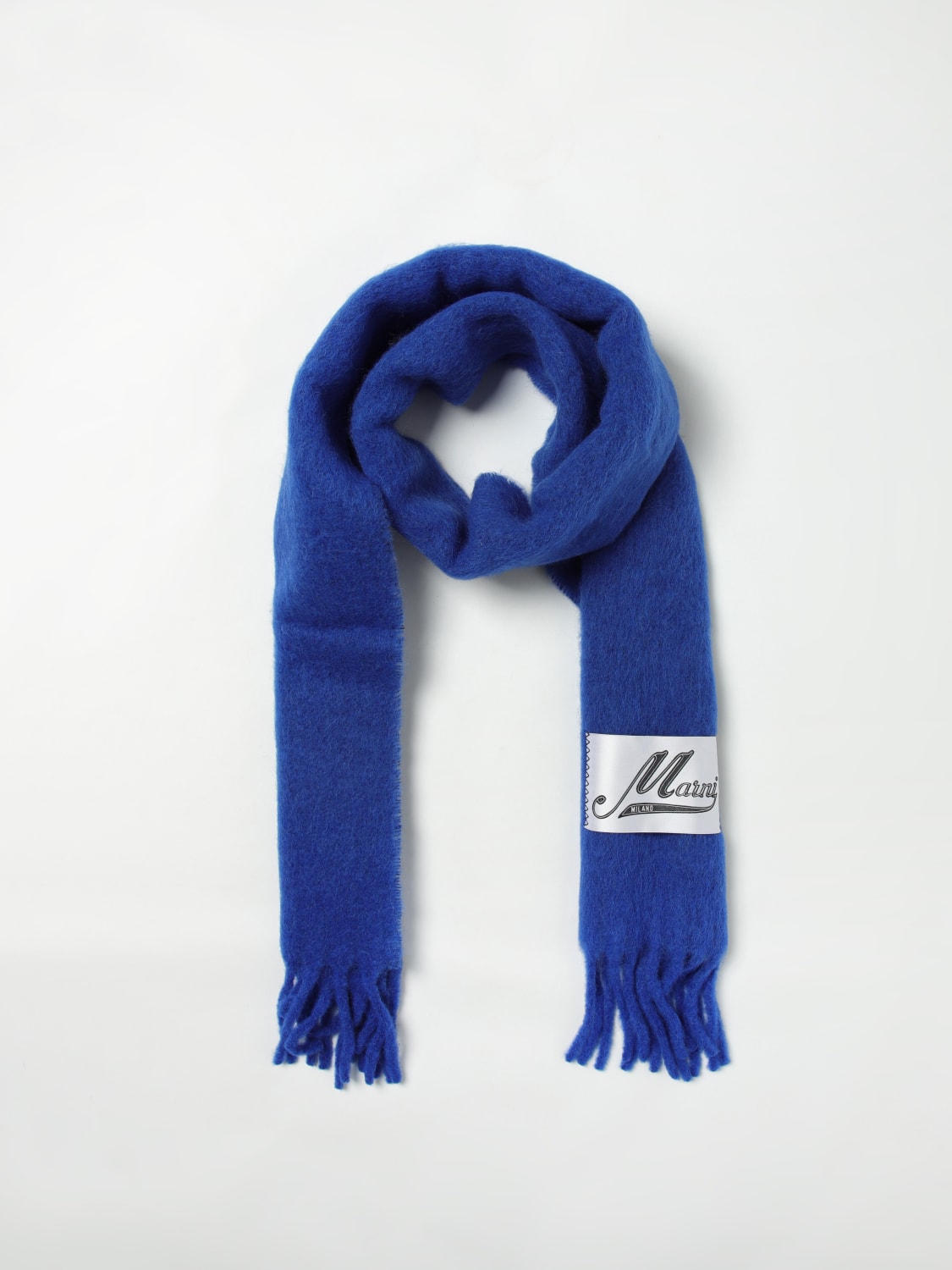 MARNI SCARF: Scarf men Marni, Blue - Img 5