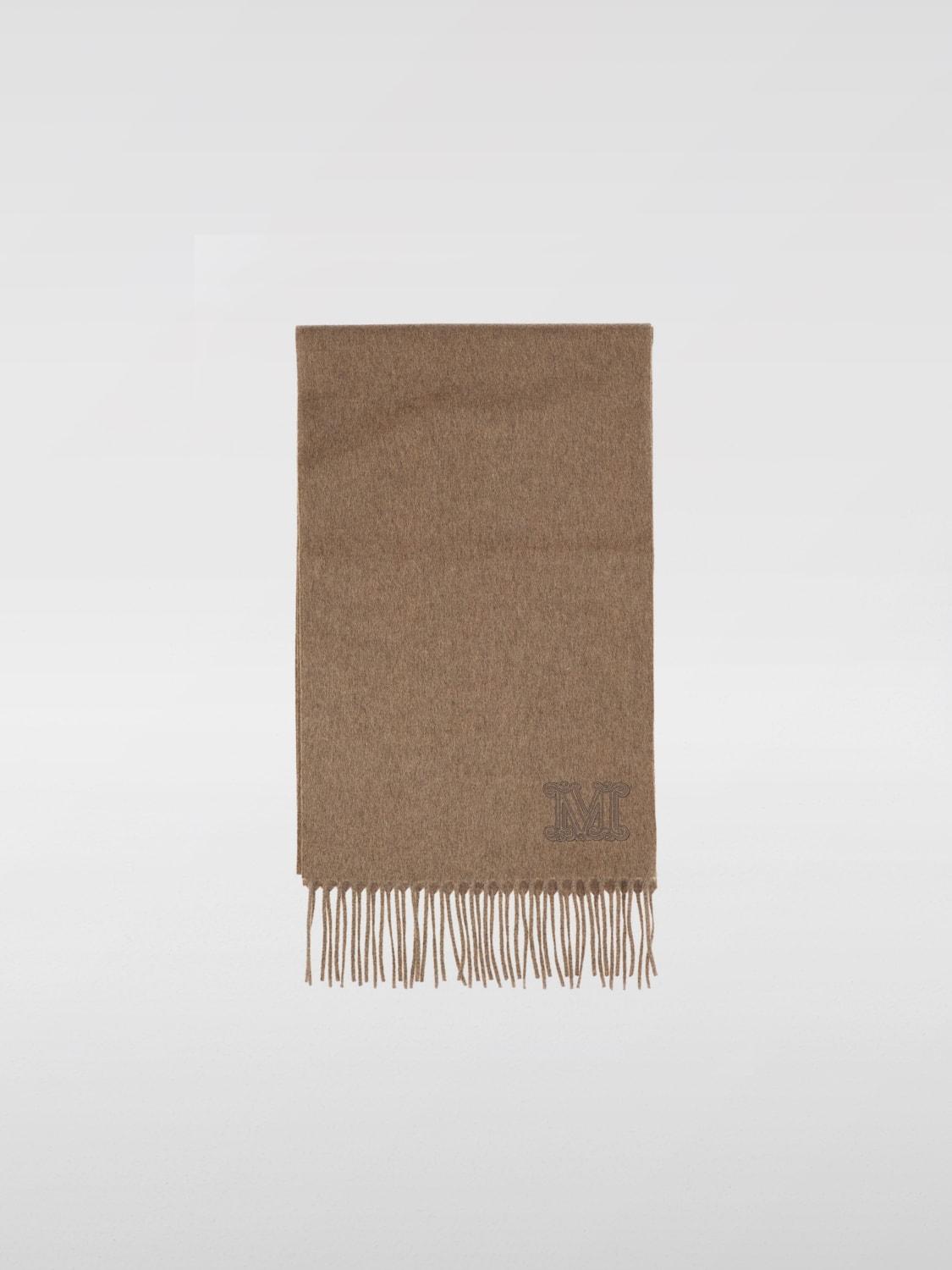MAX MARA SCARF: Scarf woman Max Mara, Beige - Img 1