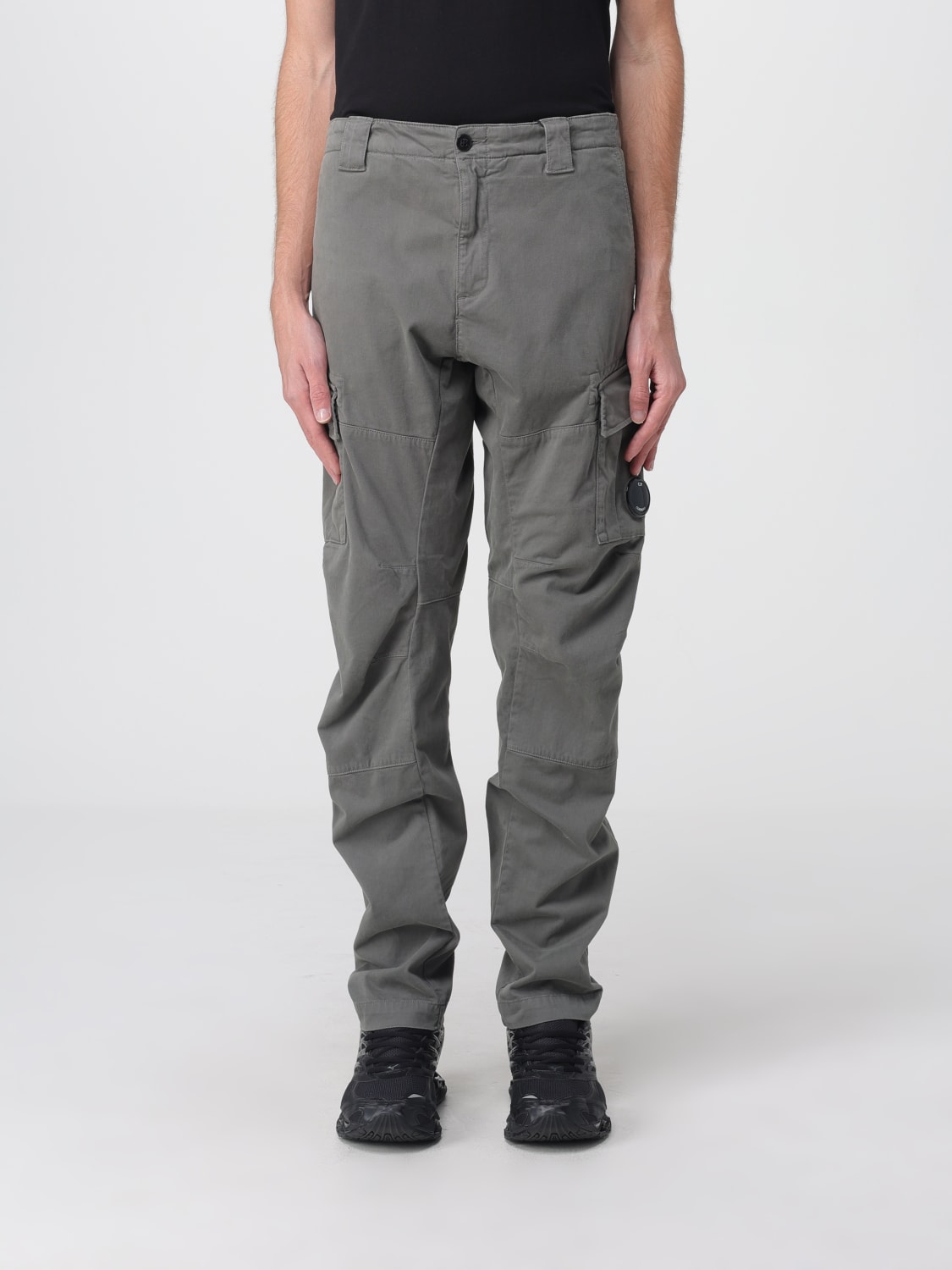 C.P. COMPANY PANTS: Pants men C.P. Company, Charcoal - Img 1