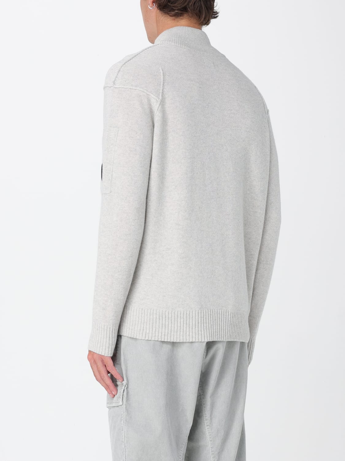 C.P. COMPANY SWEATER: Sweater men C.P. Company, White - Img 3