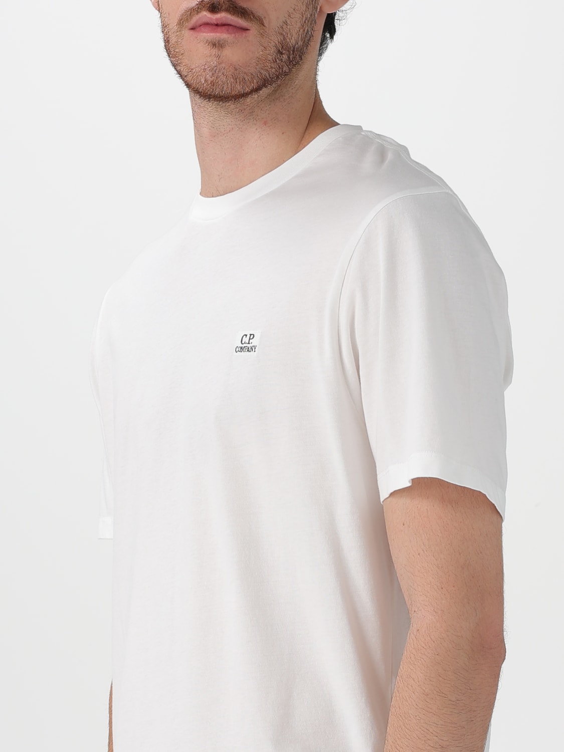 C.P. COMPANY T-SHIRT: T-shirt men C.P. Company, White - Img 3