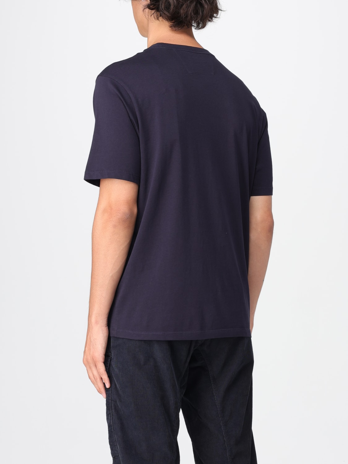 C.P. COMPANY T-SHIRT: T-shirt men C.P. Company, Blue - Img 3