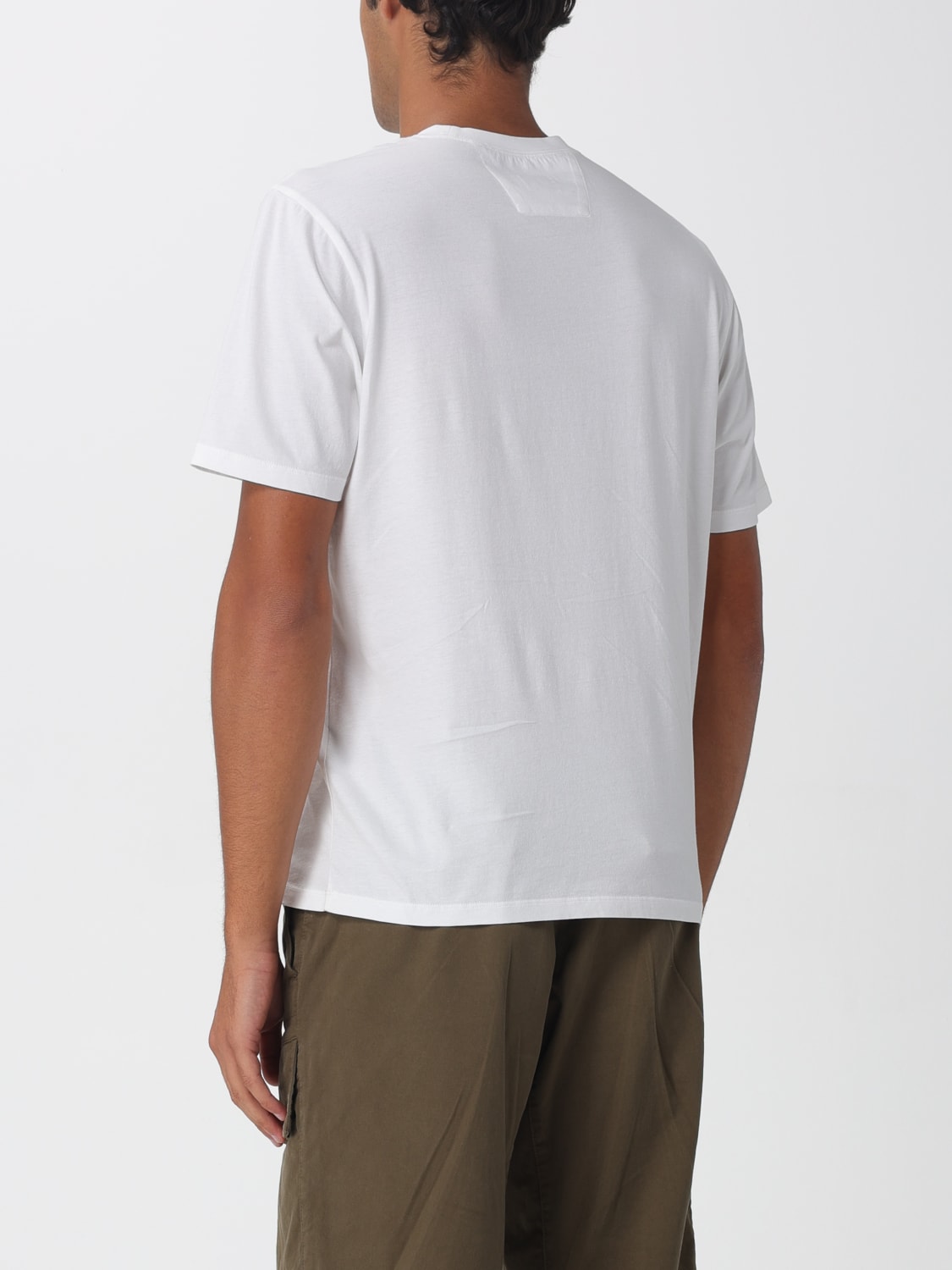 C.P. COMPANY T-SHIRT: T-shirt men C.P. Company, Ivory - Img 2