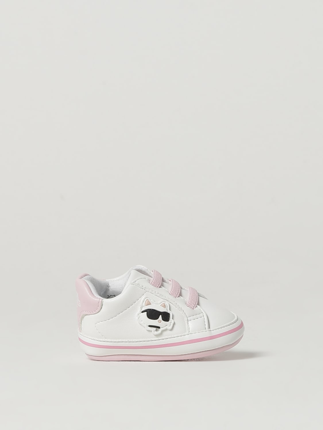 KARL LAGERFELD KIDS SNEAKERS: Shoes kids Karl Lagerfeld Kids, White - Img 1