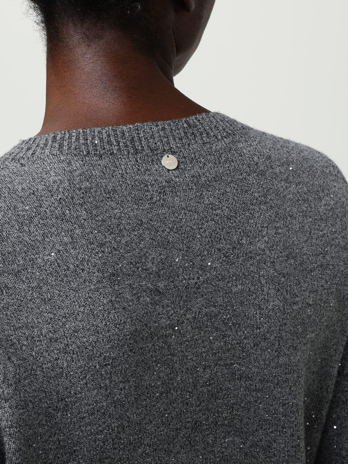 LIU JO PULLOVER: Pullover damen Liu Jo, Grau - Img 3