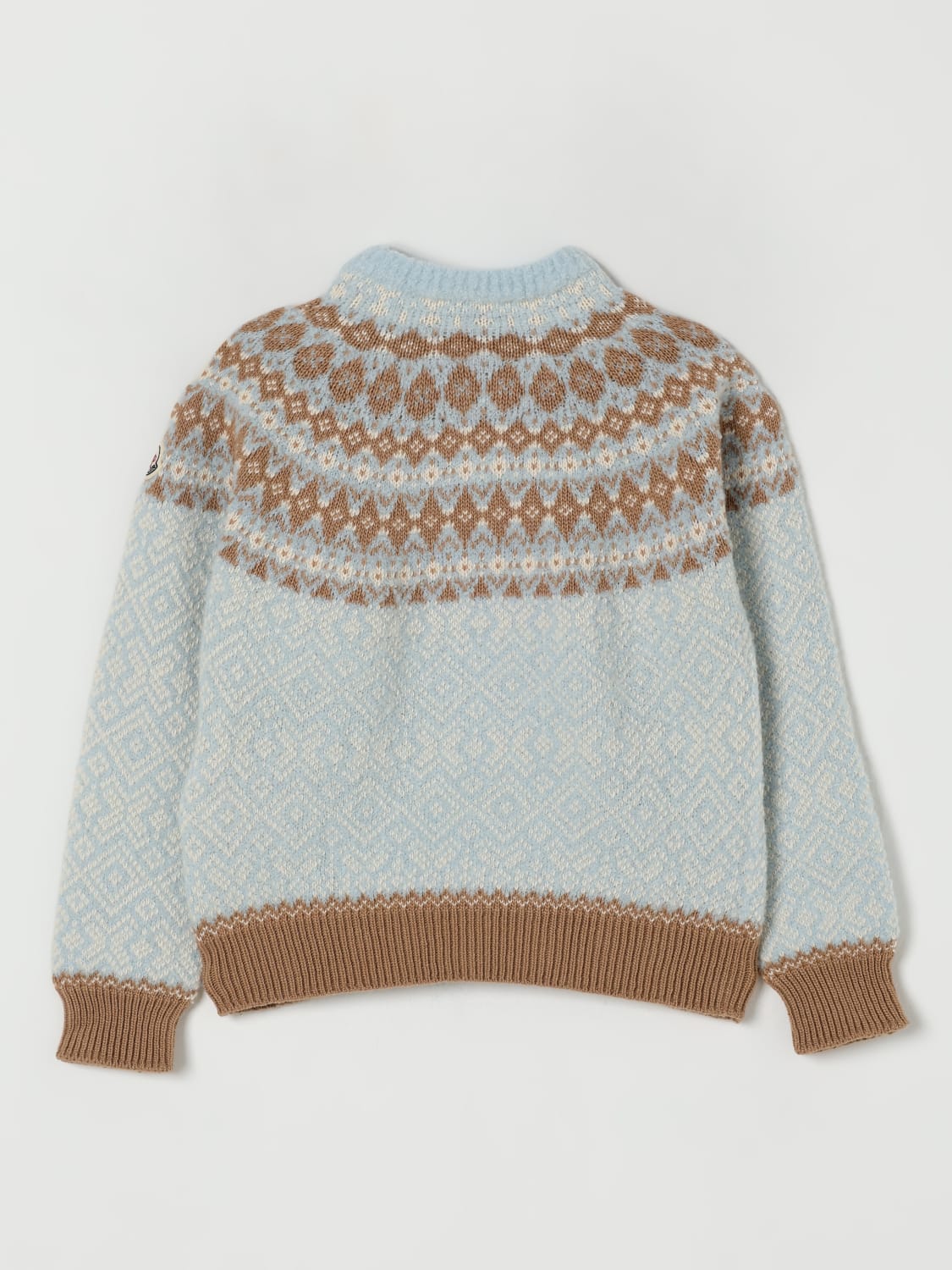 MONCLER JERSEY: Jersey niños Moncler, Celeste - Img 2