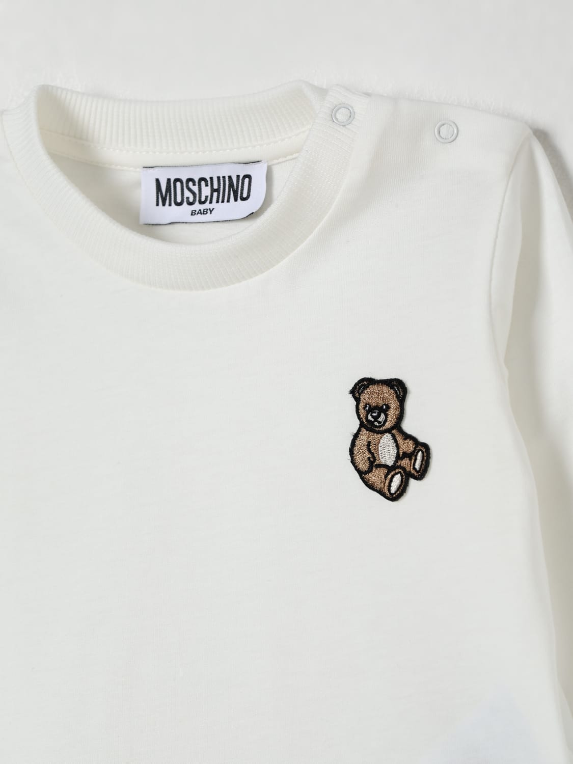 MOSCHINO T-SHIRT: T-shirt kids Moschino, White - Img 3