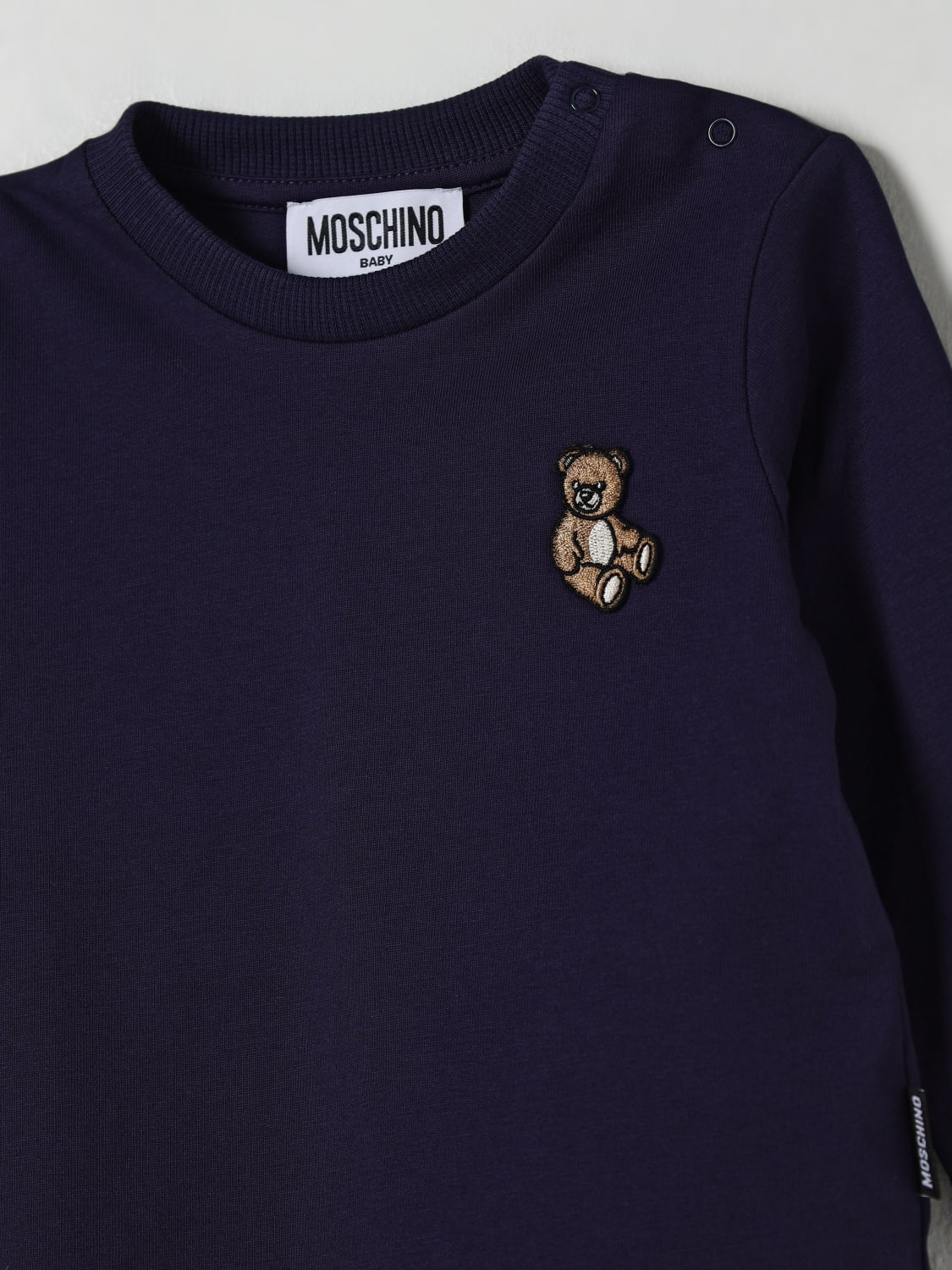 MOSCHINO T-SHIRT: T-shirt kids Moschino, Blue - Img 3