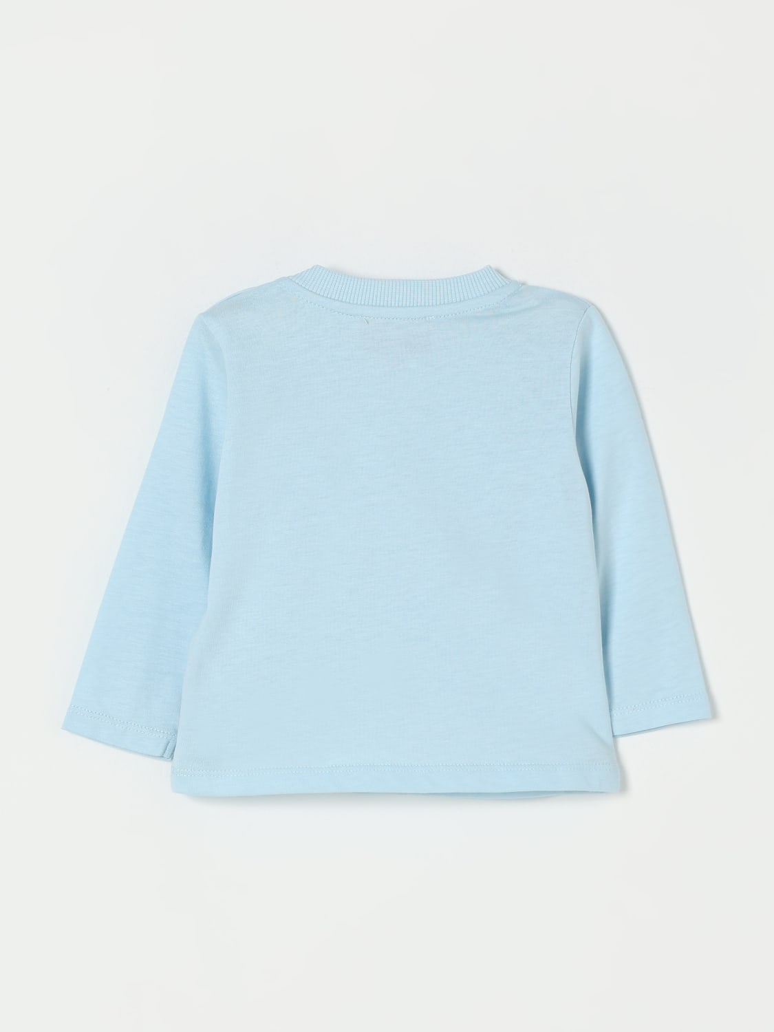 MOSCHINO T-SHIRT: T-shirt kids Moschino, Sky Blue - Img 2