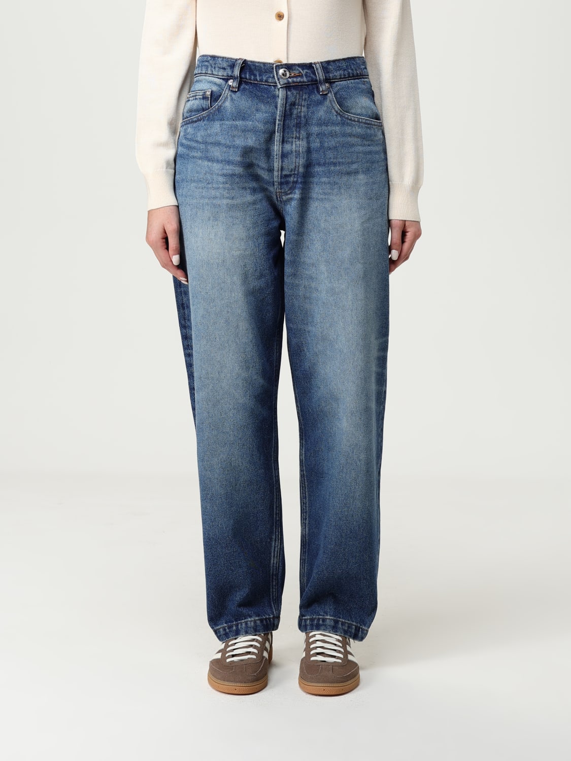 A.P.C. JEANS: Jeans femme A.P.C., Bleu - Img 1