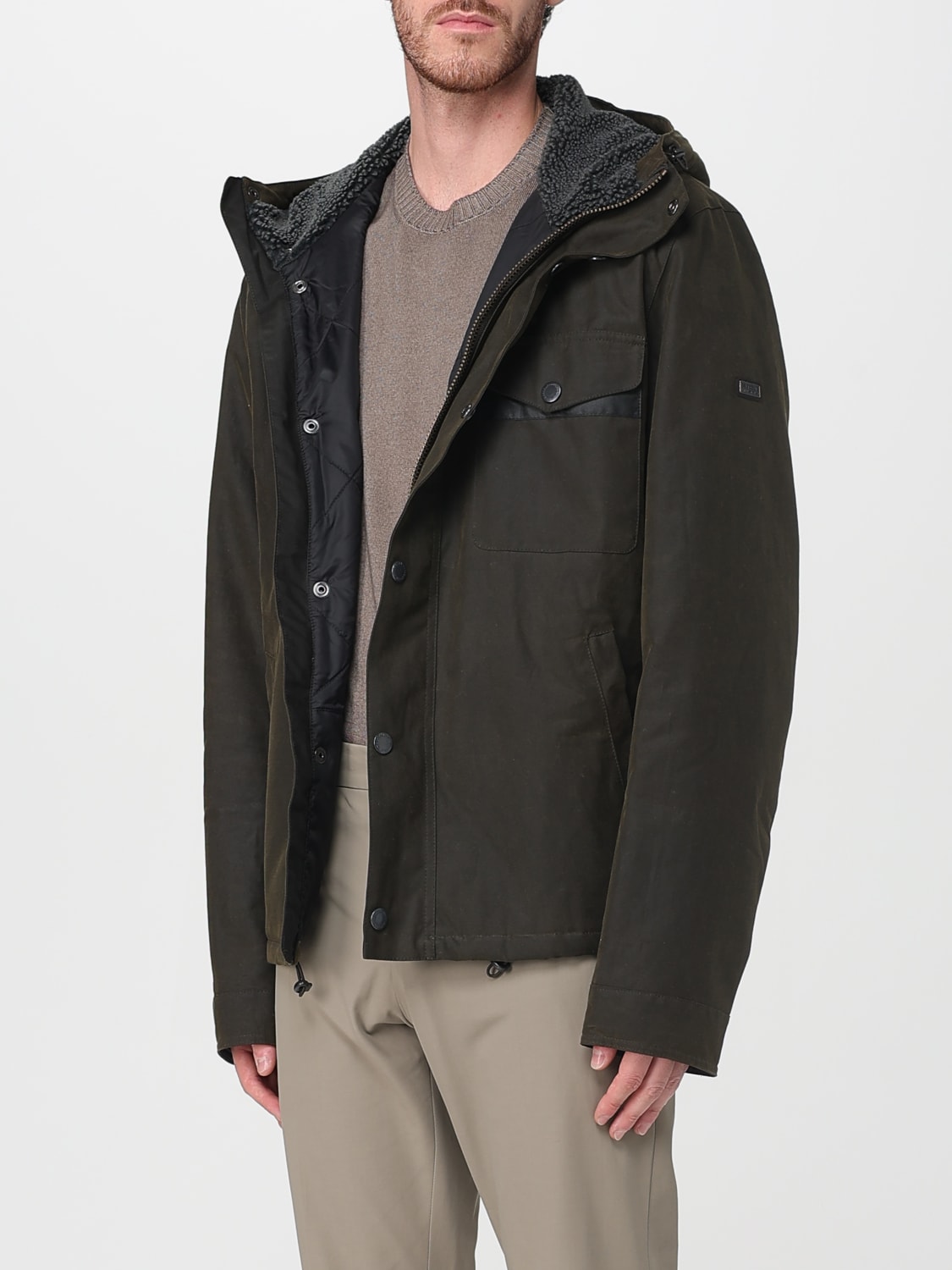 BARBOUR JACKE: Jacke herren Barbour, Grün - Img 3