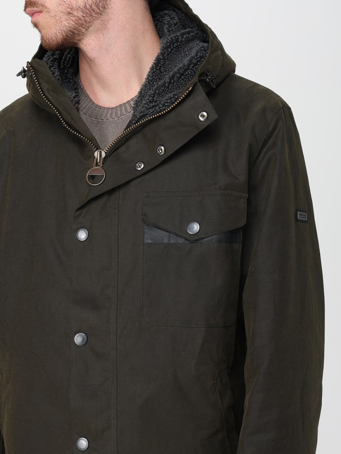 BARBOUR JACKE: Jacke herren Barbour, Grün - Img 4