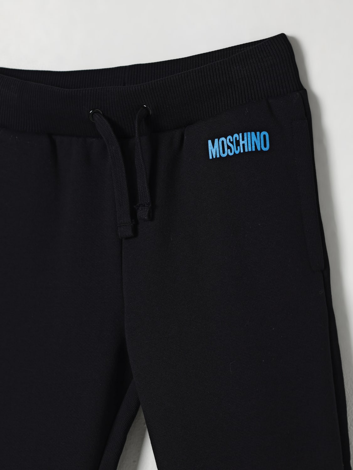 MOSCHINO PANTALONES: Pantalón niños Moschino, Negro - Img 3