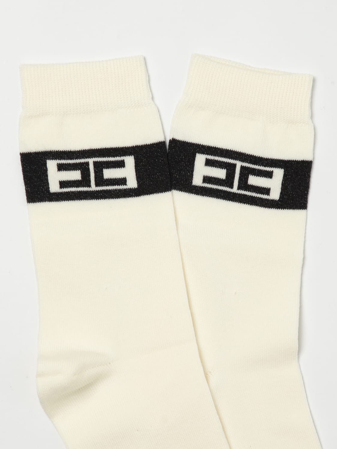 ELISABETTA FRANCHI LA MIA BAMBINA CHAUSSETTES: Sous-vêtements enfant Elisabetta Franchi La Mia Bambina, Blanc - Img 2