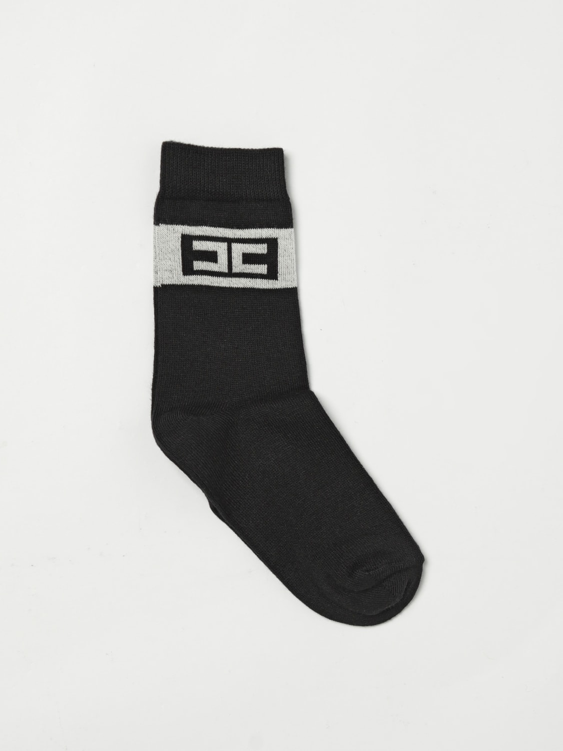 ELISABETTA FRANCHI LA MIA BAMBINA SOCKEN: Unterwäsche kinder Elisabetta Franchi La Mia Bambina, Schwarz - Img 1