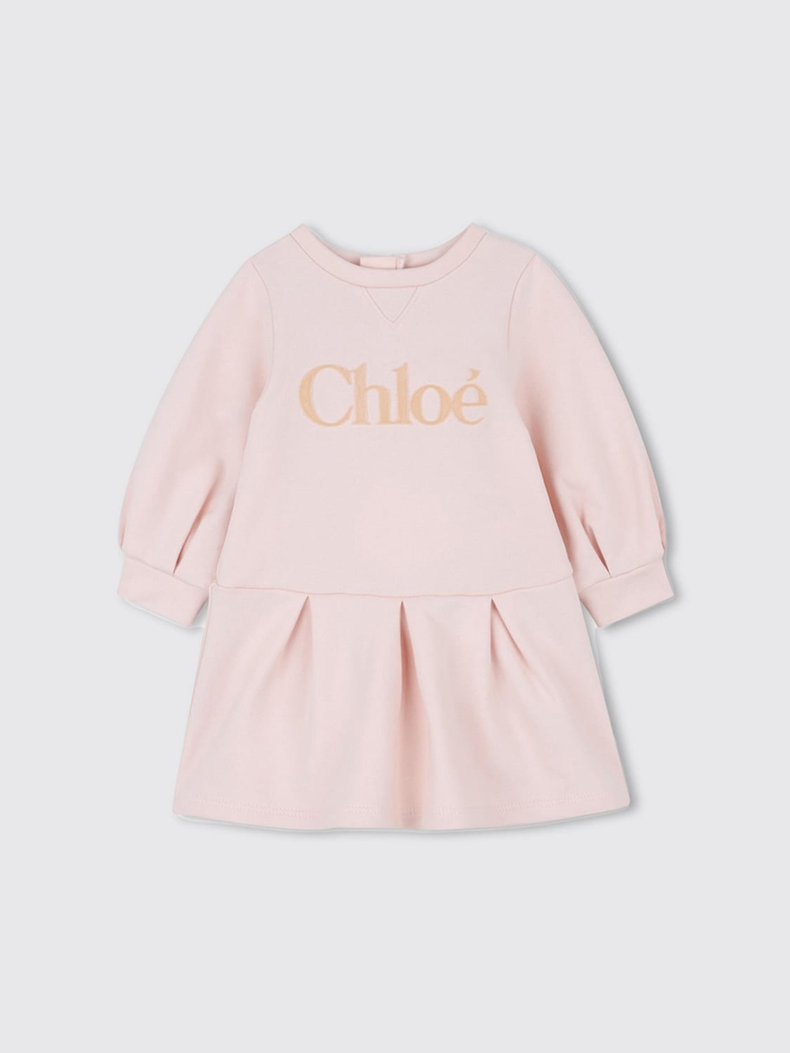 CHLOÉ 롬퍼: 롬퍼 남아 ChloÉ, 핑크 - Img 1