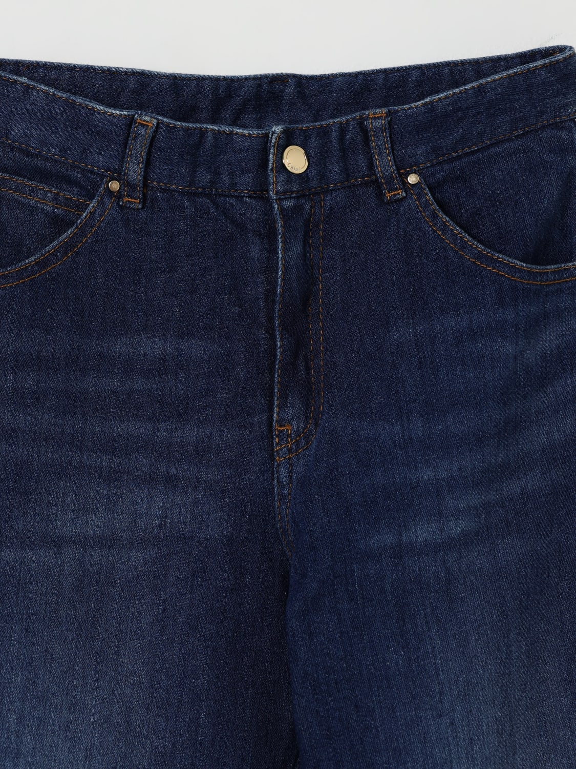 CHLOÉ JEANS: Hose kinder ChloÉ, Blau - Img 3