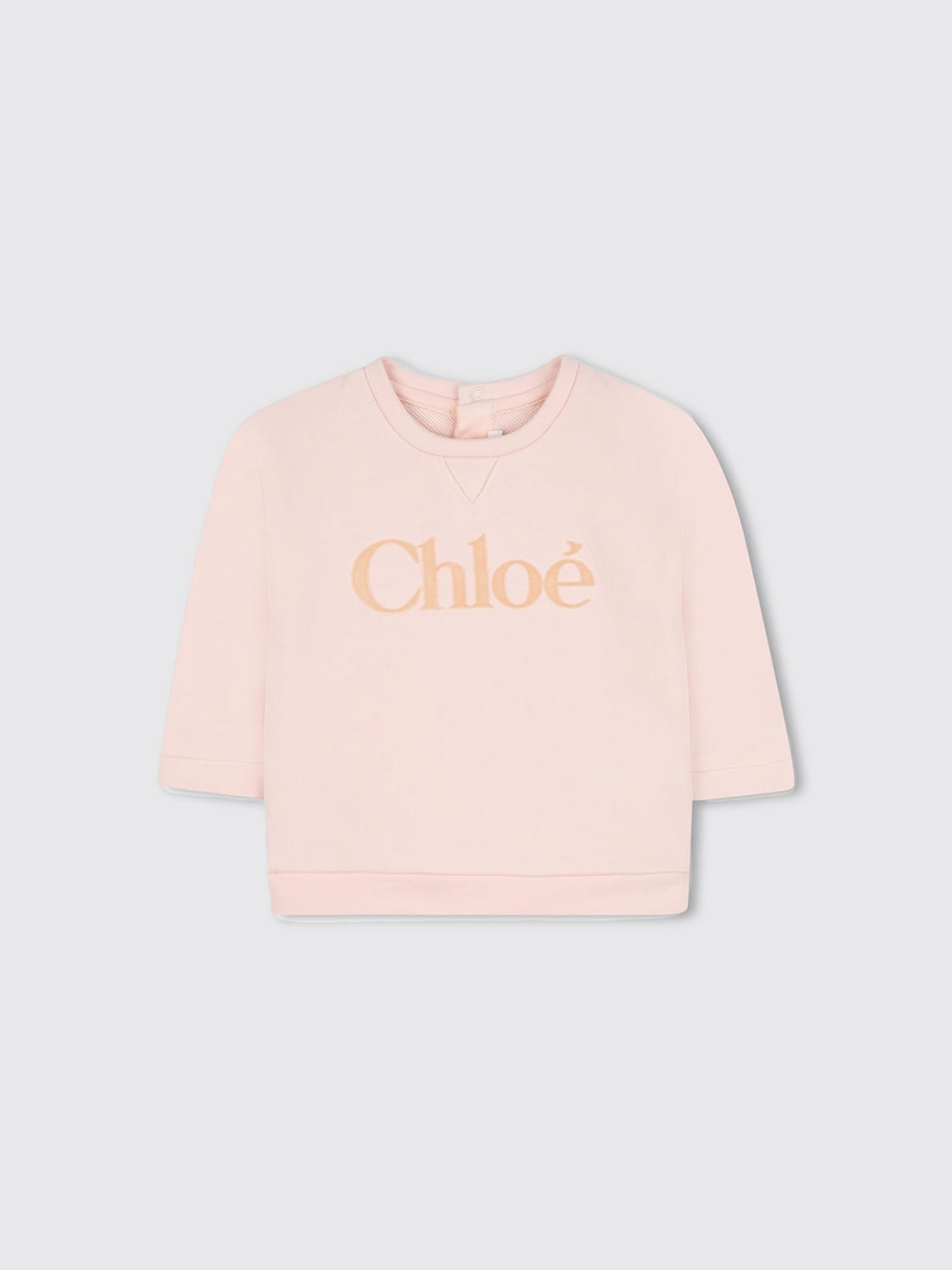 CHLOÉ SWEATER: Sweater kids ChloÉ, Pink - Img 1