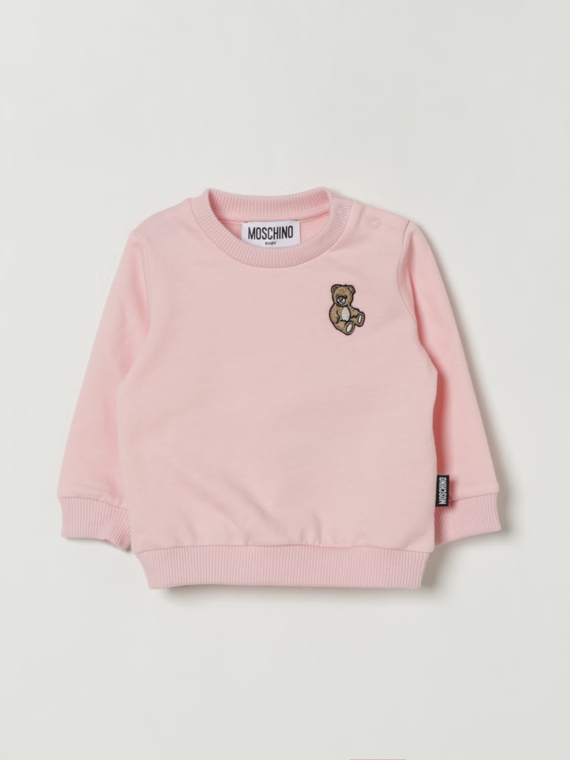 MOSCHINO SWEATER: Sweater kids Moschino, Pink - Img 1