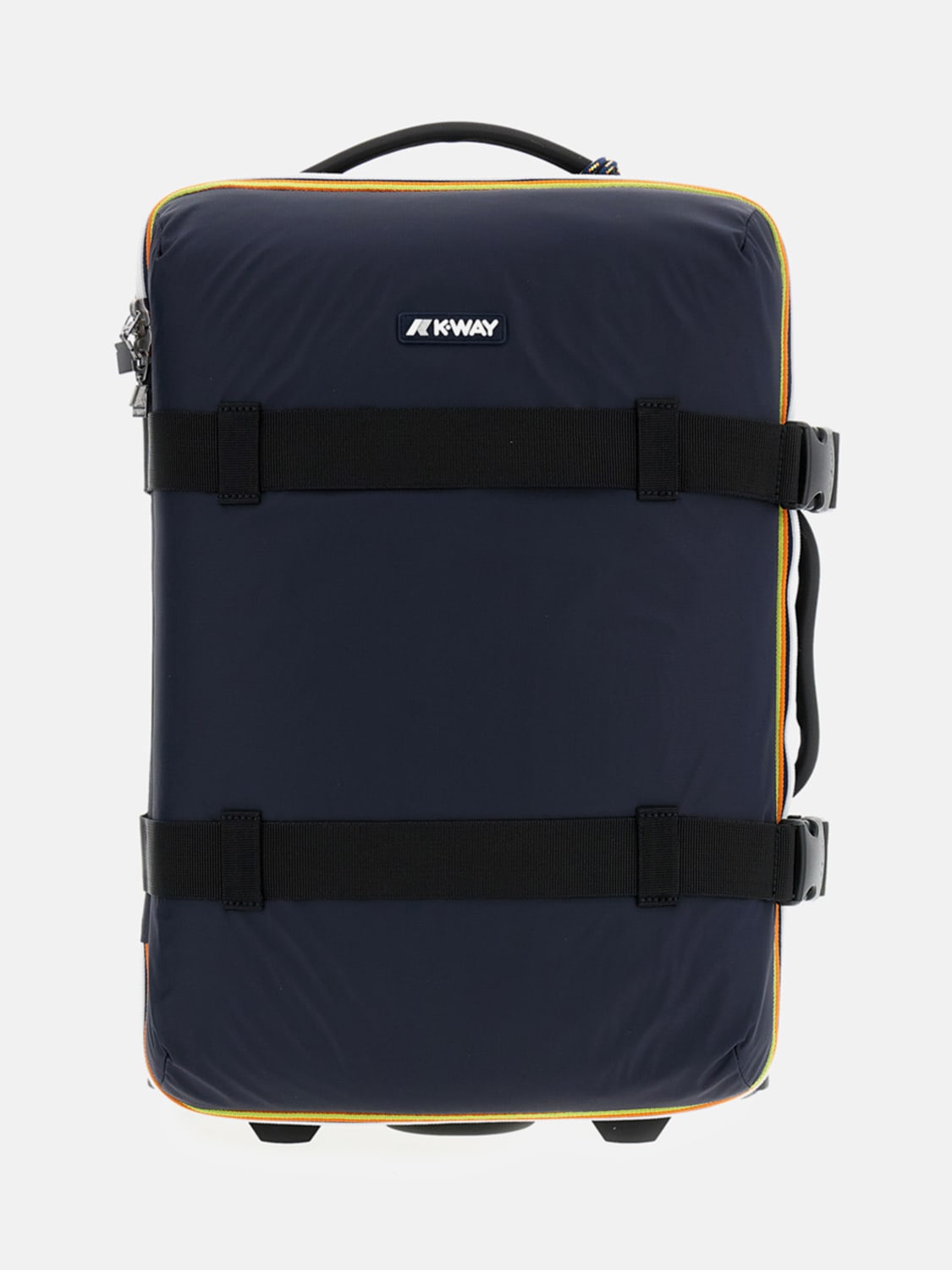 K-WAY TRAVEL BAG: Travel bag men K-way, Blue - Img 1