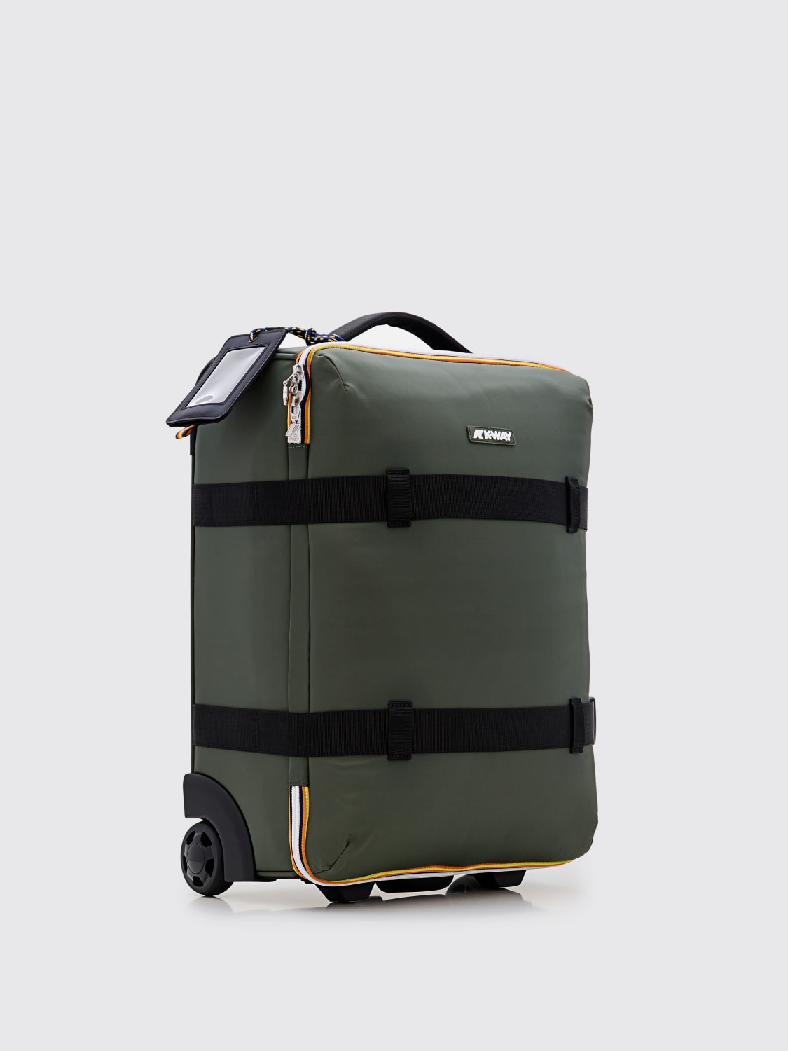 K-WAY TRAVEL BAG: Travel bag men K-way, Green - Img 3
