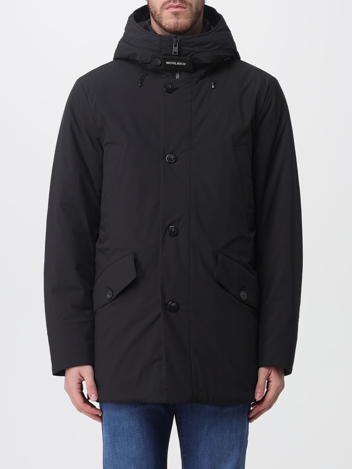 WOOLRICH JACKE: Mantel herren Woolrich, Schwarz - Img 1