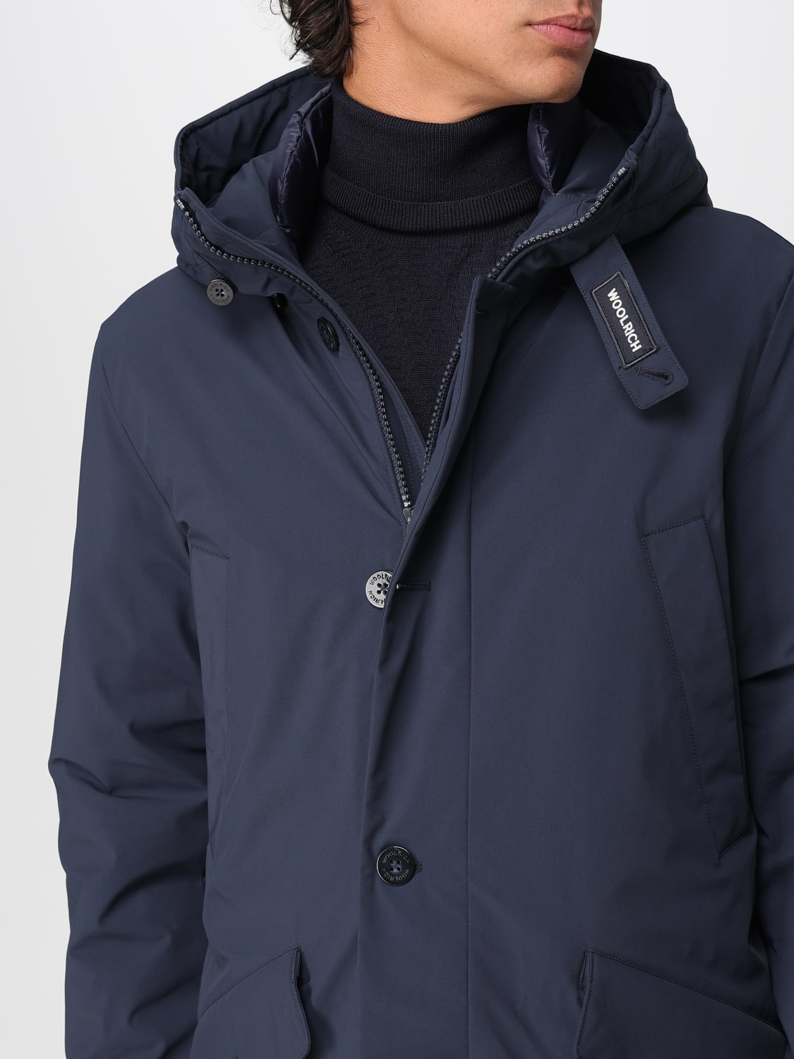 WOOLRICH JACKE: Mantel herren Woolrich, Blau - Img 4