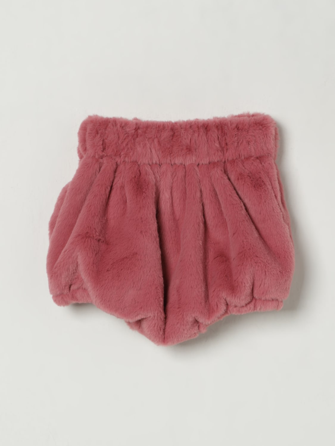 LA STUPENDERIA PANTALONCINI: Culotte in pelliccia sintetica La Stupenderia, Fuxia - Img 2