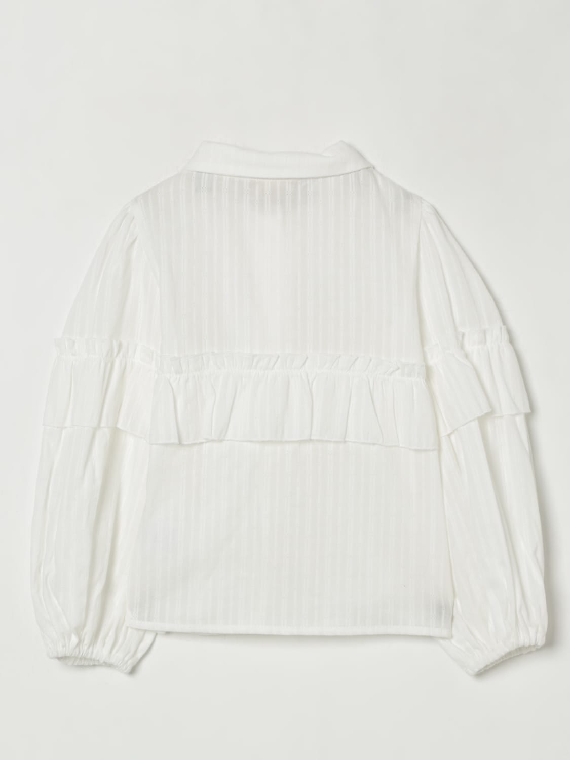 LA STUPENDERIA BLUSE: Bluse kinder La Stupenderia, Weiß - Img 2