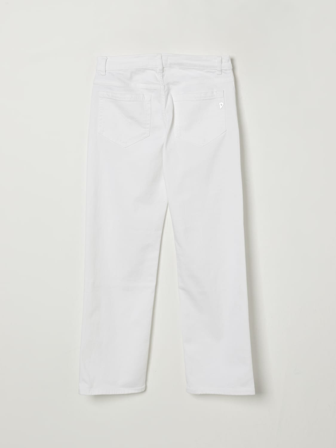 DONDUP KIDS JEANS: Pantalón niños Dondup Kids, Blanco - Img 2